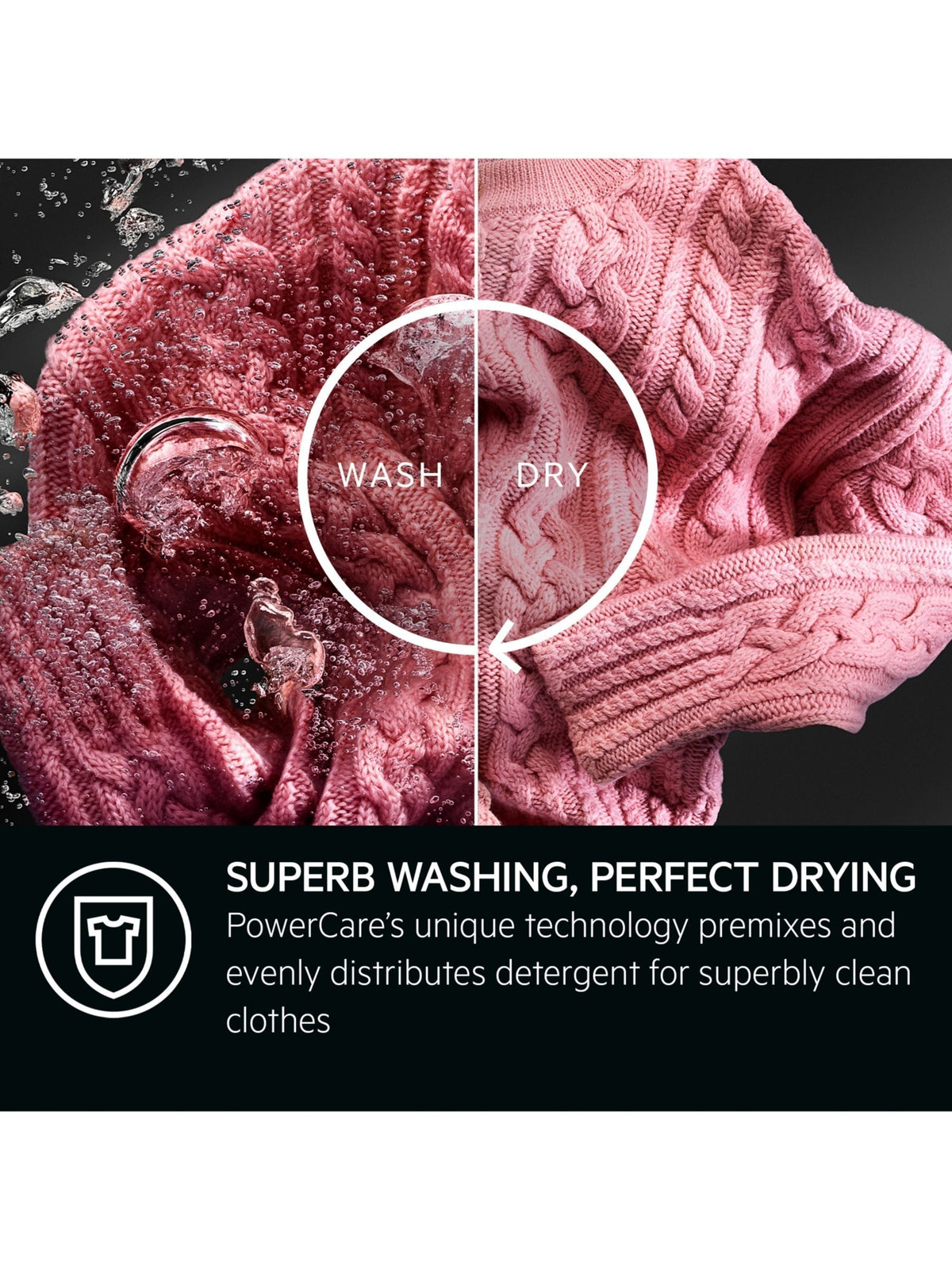 AEG 8000 LWR8516O5UD Freestanding Washer Dryer, 10Kg/6kg Load, 1600rpm Spin, White – image 3 of 8