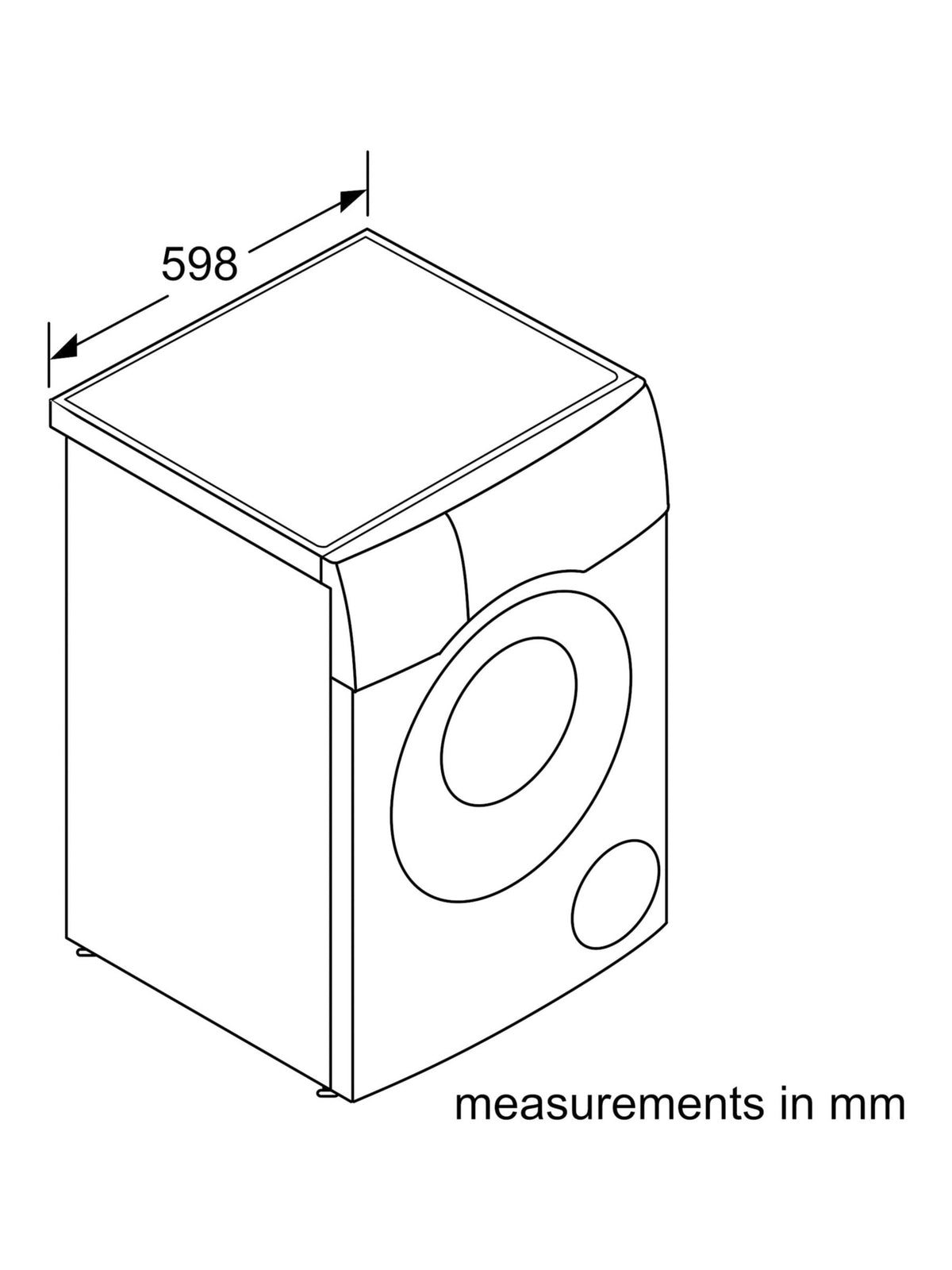 Siemens iQ700 WN54C2ATGB Freestanding Washer Dryer, 10.5kg/6kg Load, 1400rpm Spin, Silver – image 7 of 9