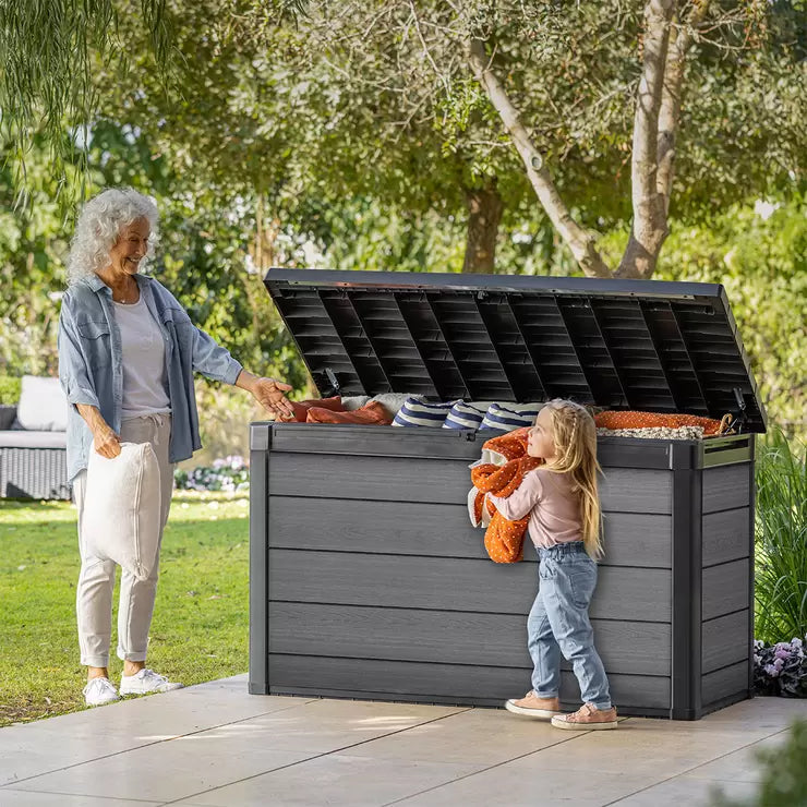Keter Cortina 757 Litre Outdoor Storage Deck Box – image 3 of 7