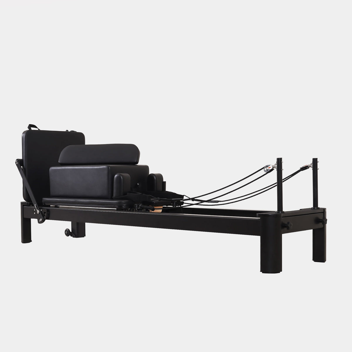 Black Aluminum Pilates Reformer