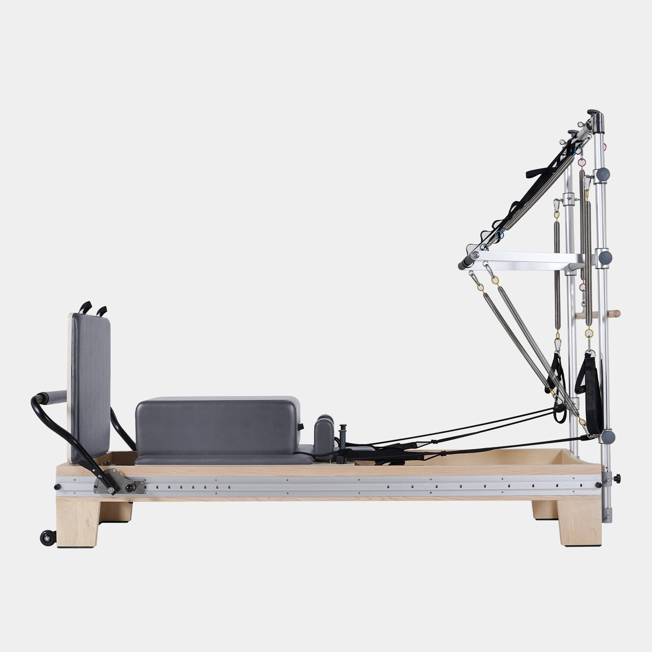 Maple Full Track Pilates Reformer with Tower