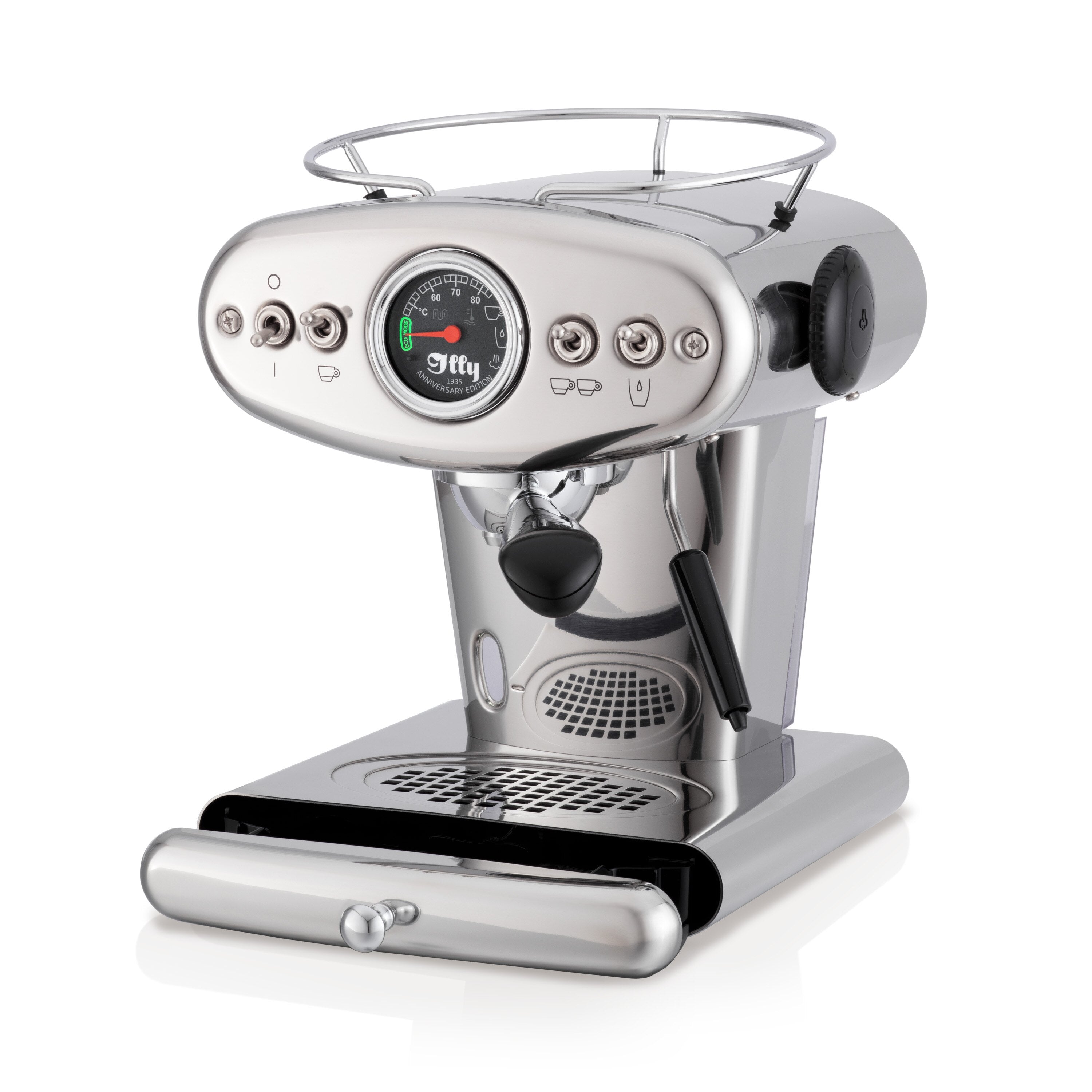 X1 Anniversary E.S.E. Pod & Ground Coffee Machine - Stainless – image 4 of 6