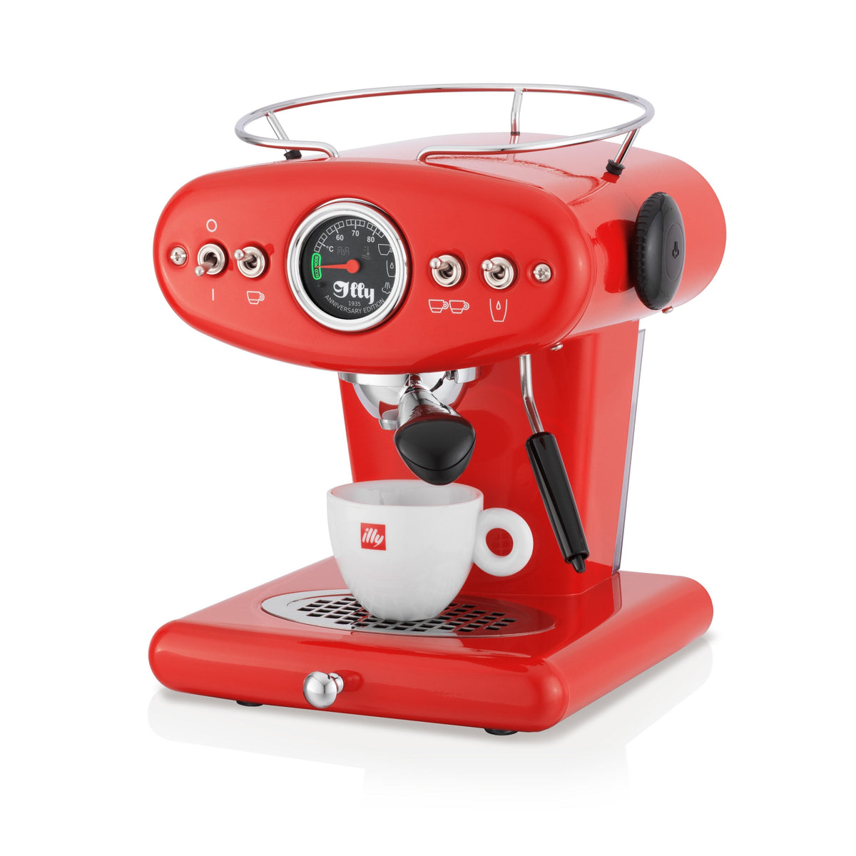 X1 Anniversary E.S.E. Pod & Ground Coffee Machine - Red – image 6 of 8