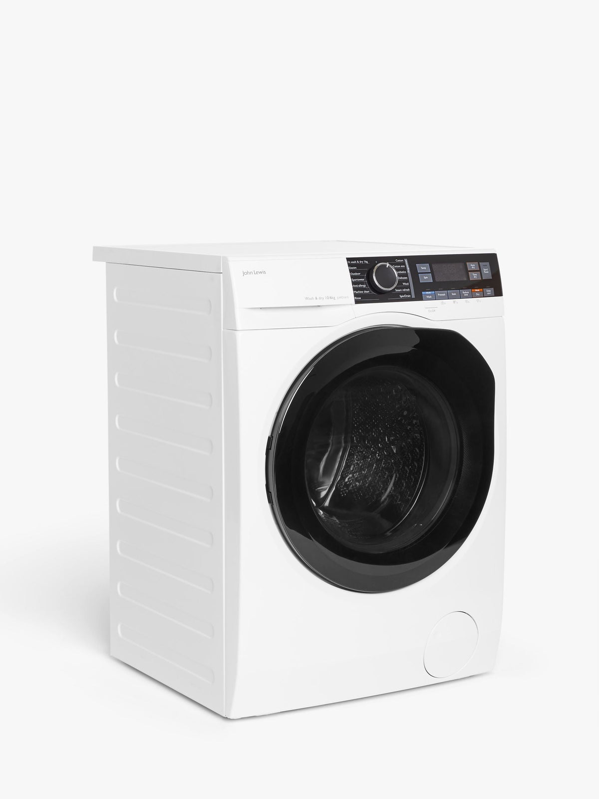 John Lewis JLWD1615 Freestanding Washer Dryer, 10kg/6kg Load, 1600rpm Spin, White – image 2 of 9