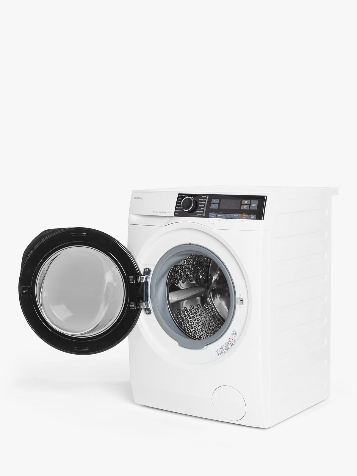 John Lewis JLWD1615 Freestanding Washer Dryer, 10kg/6kg Load, 1600rpm Spin, White – image 7 of 9