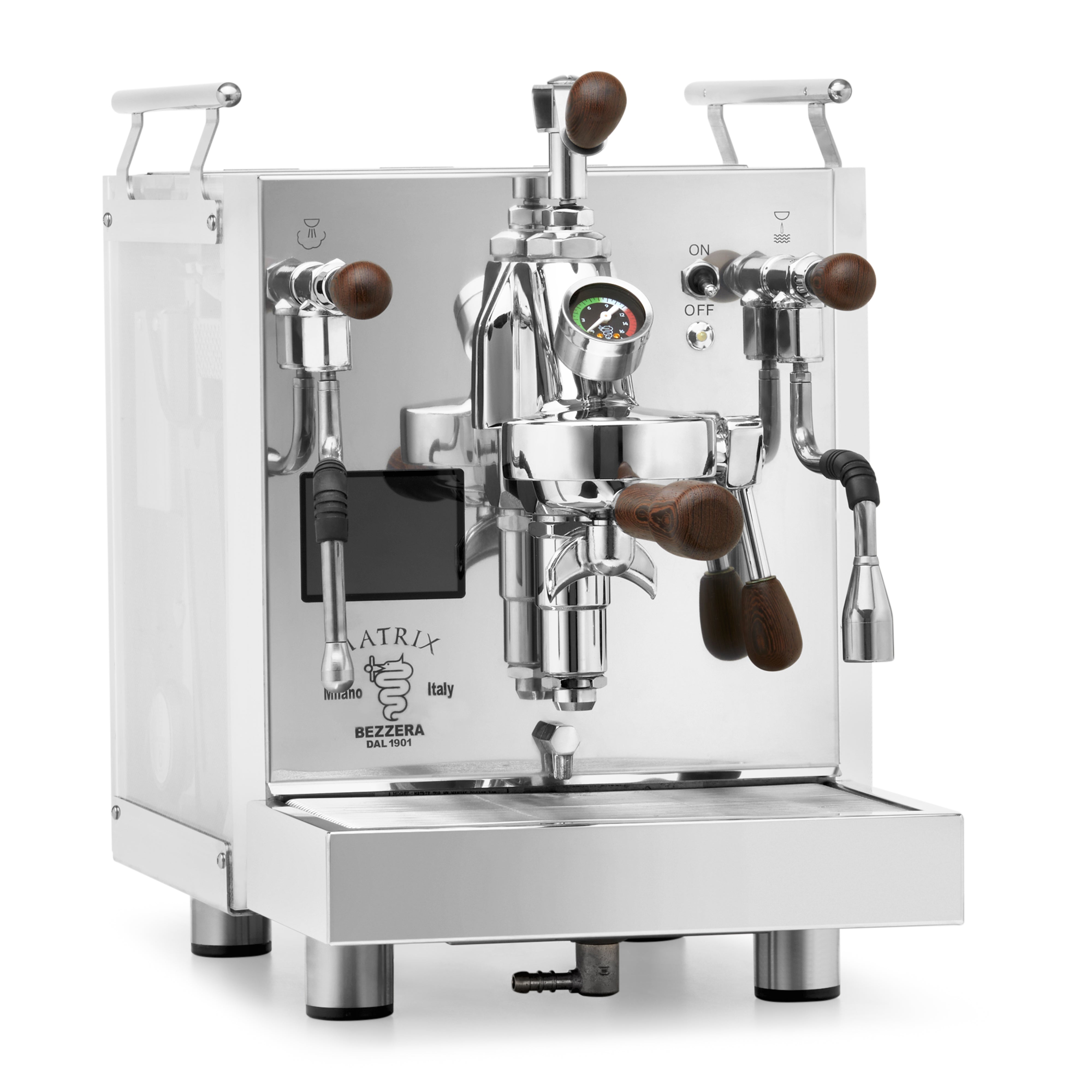 Bezzera Matrix MN Dual Boiler Espresso Machine – Flow Control / Wenge