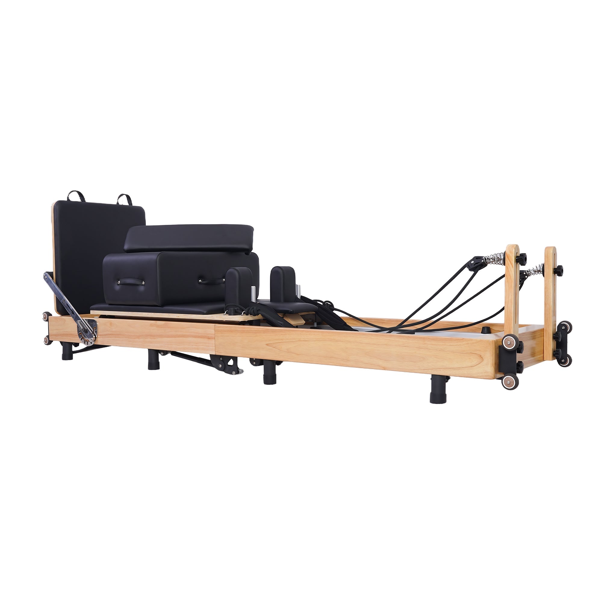 Oak Foldable Pilates Reformer