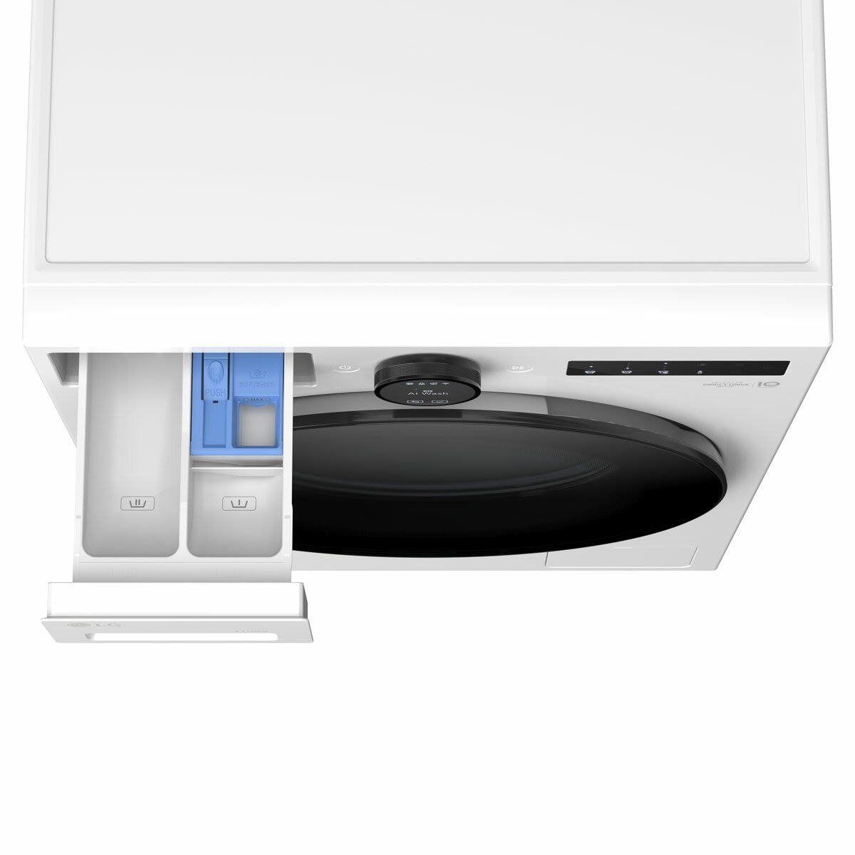 LG W4X7016TWB, 11kg/6kg Washer Dryer, E Rated in White – image 4 of 8