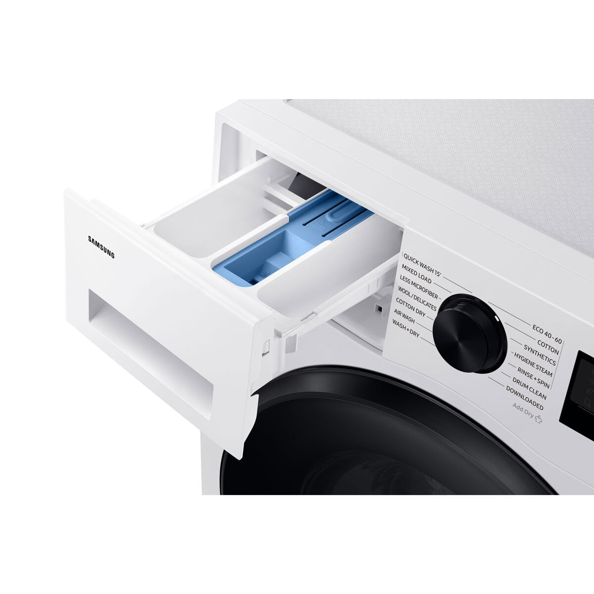 Samsung Series 5 WD90DG5B15BEEU 9/6kg Washer Dryer, D Rated in White – image 4 of 8