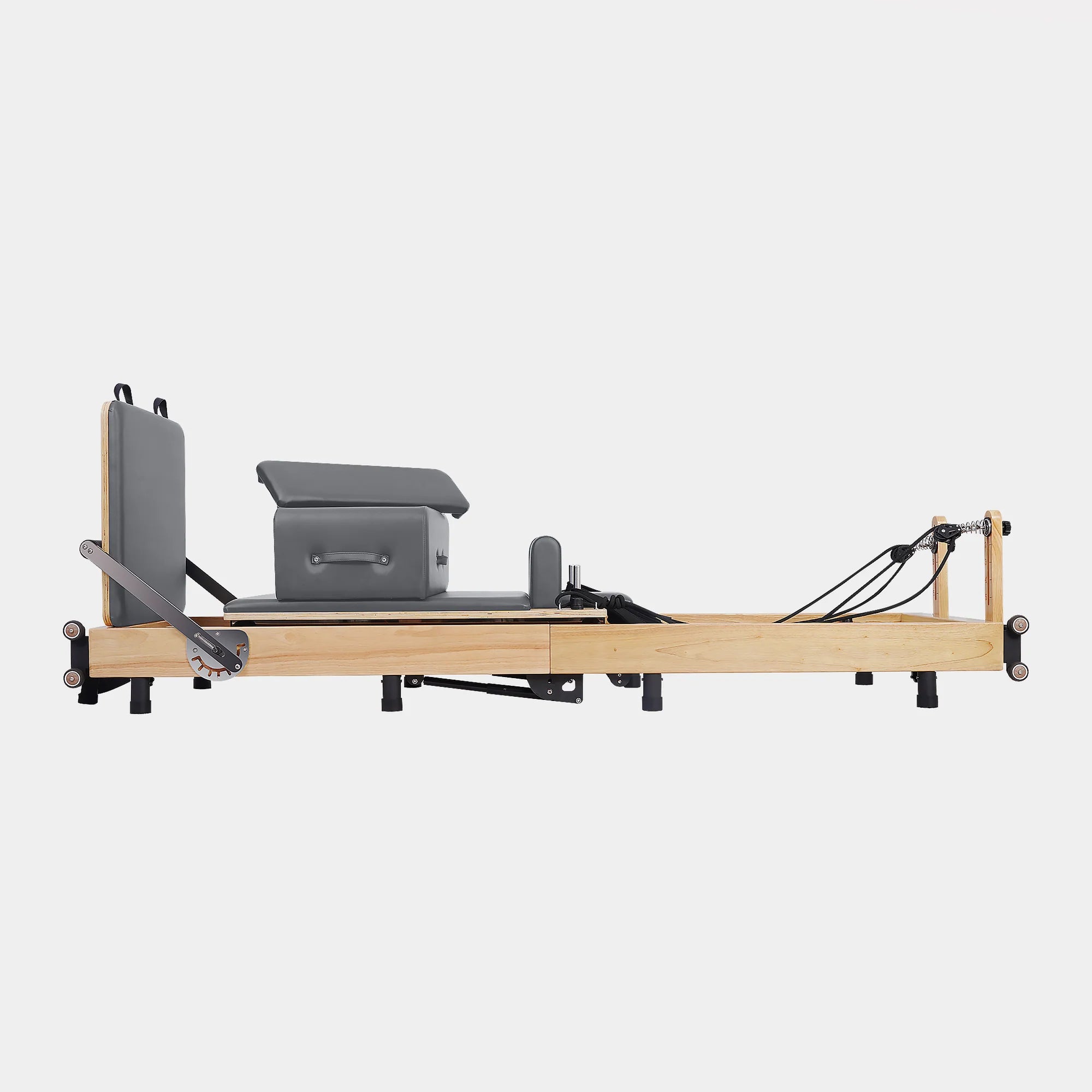 Oak Foldable Pilates Reformer