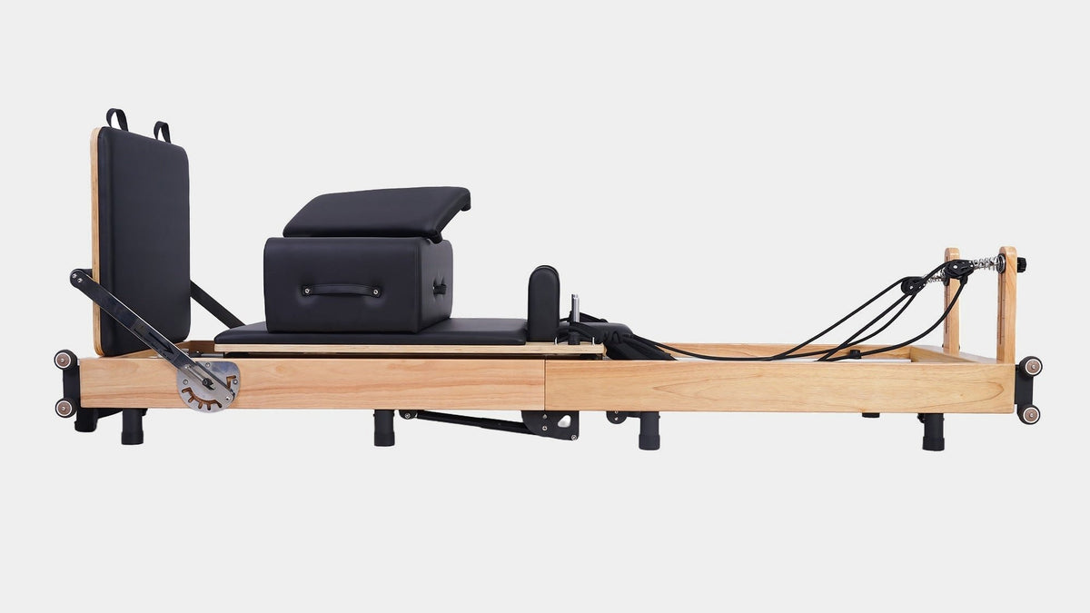 Reformora Oak Foldable Pilates Reformer – Studio-Level Foldable Reformer