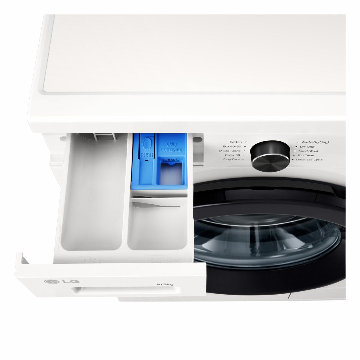 LG W4X1085NWK 8/5kg, Washer Dryer, E Rated in White – image 7 of 7