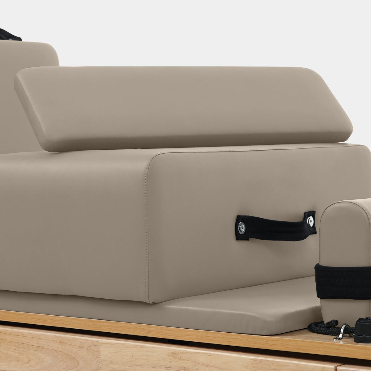 Solid Wood Foldable Pilates Reformer – Space-Saving
