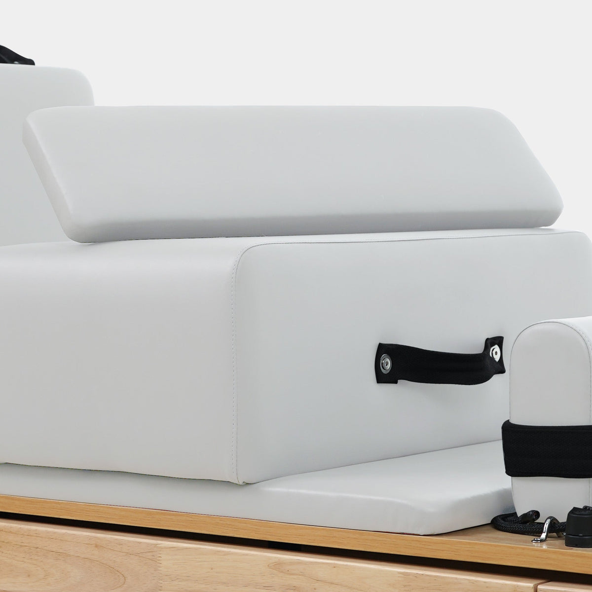 Solid Wood Foldable Pilates Reformer – Space-Saving