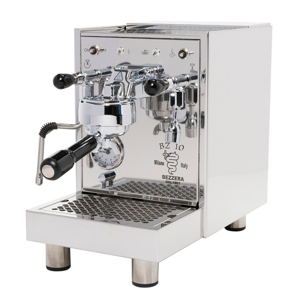 Bezzera BZ10 Espresso Machine – Stainless Steel / No Accents