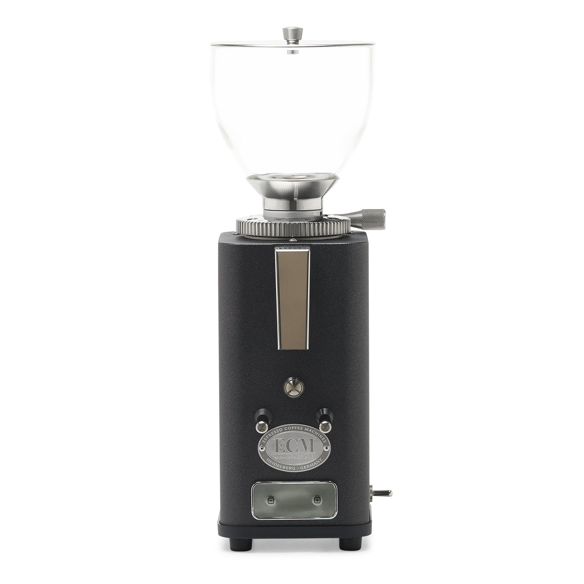ECM S-Automatik 64 Espresso Grinder – Anthracite / Glass / Stainless Steel