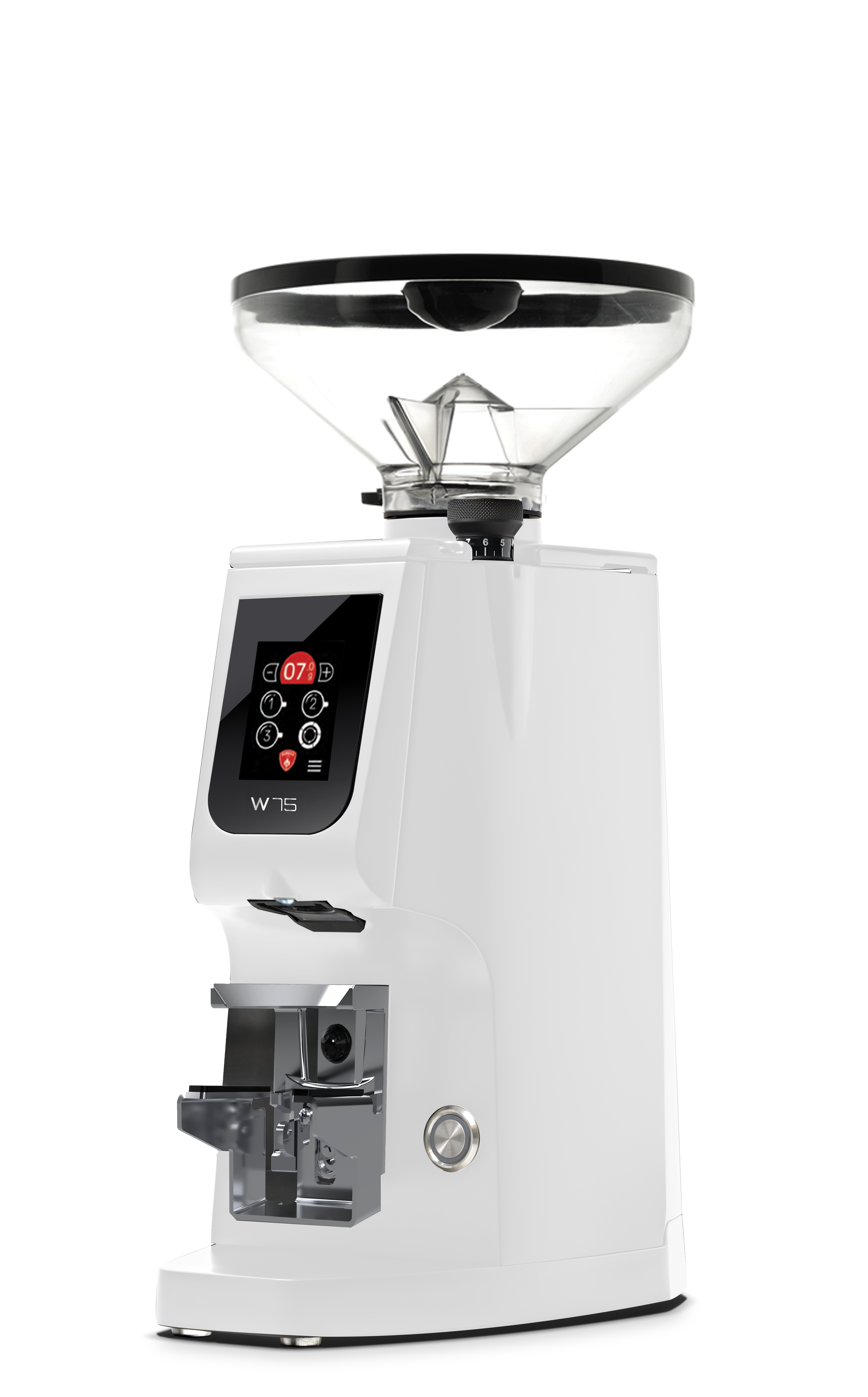 Refurbished Eureka Atom W 75 Espresso Grinder – White