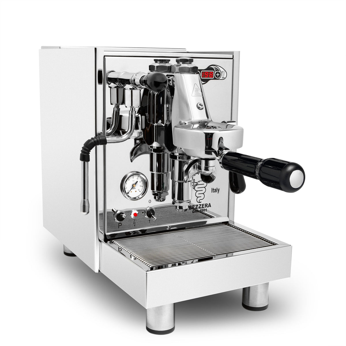 Bezzera Unica Espresso Machine – Stainless Steel / No Accents / No Flow Control