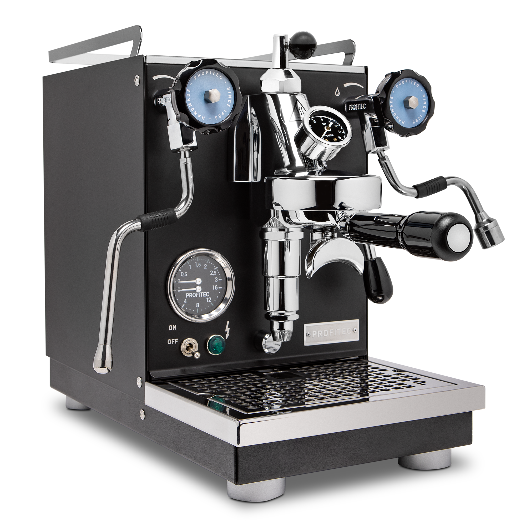 Profitec Pro 400 Espresso Machine – Black / No Accents / Flow Control