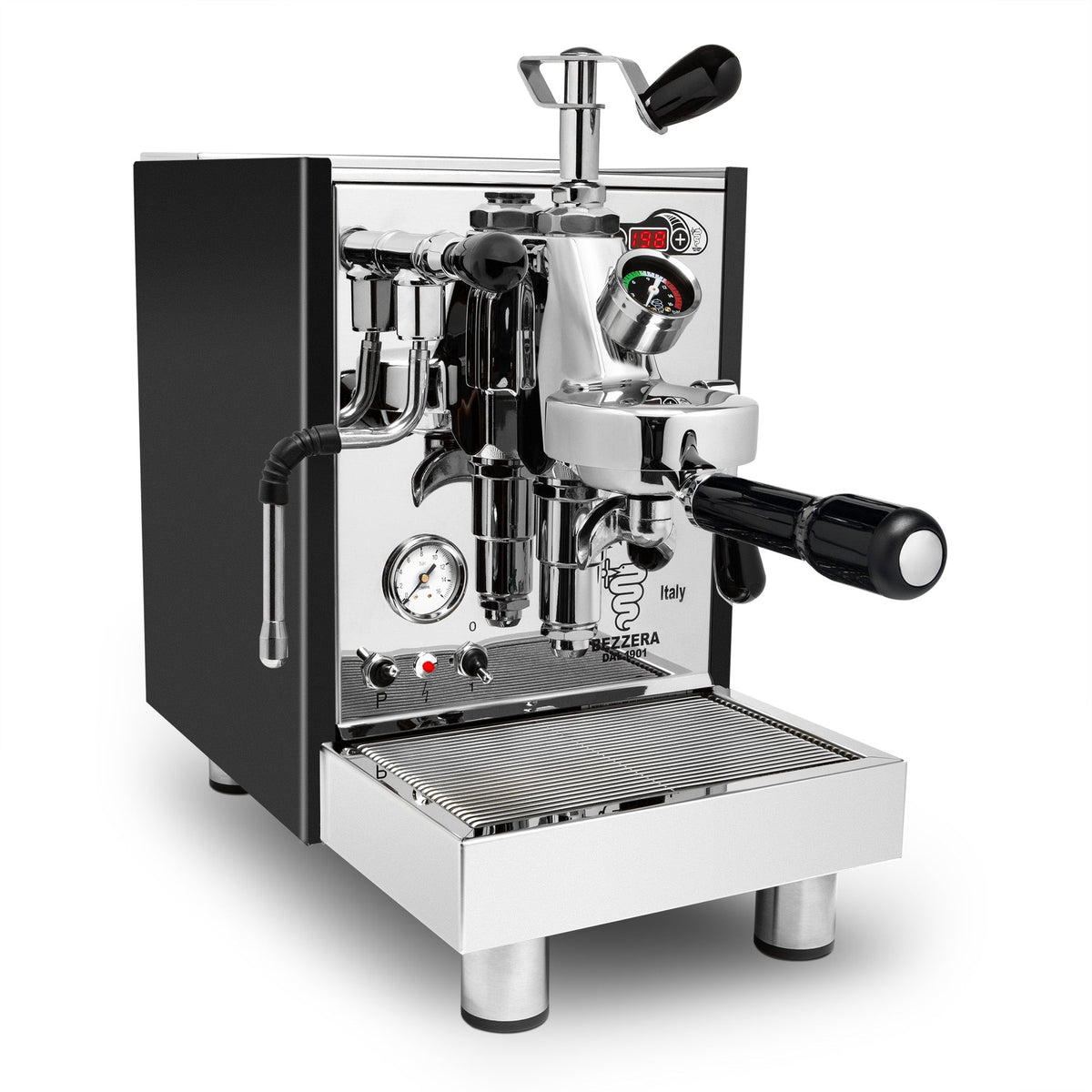 Bezzera Unica Espresso Machine – Black / No Accents / Flow Control