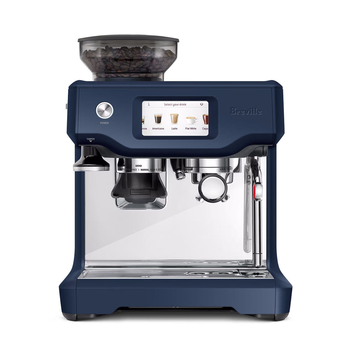 Breville BES880BSS the Barista Touch – Damson Blue
