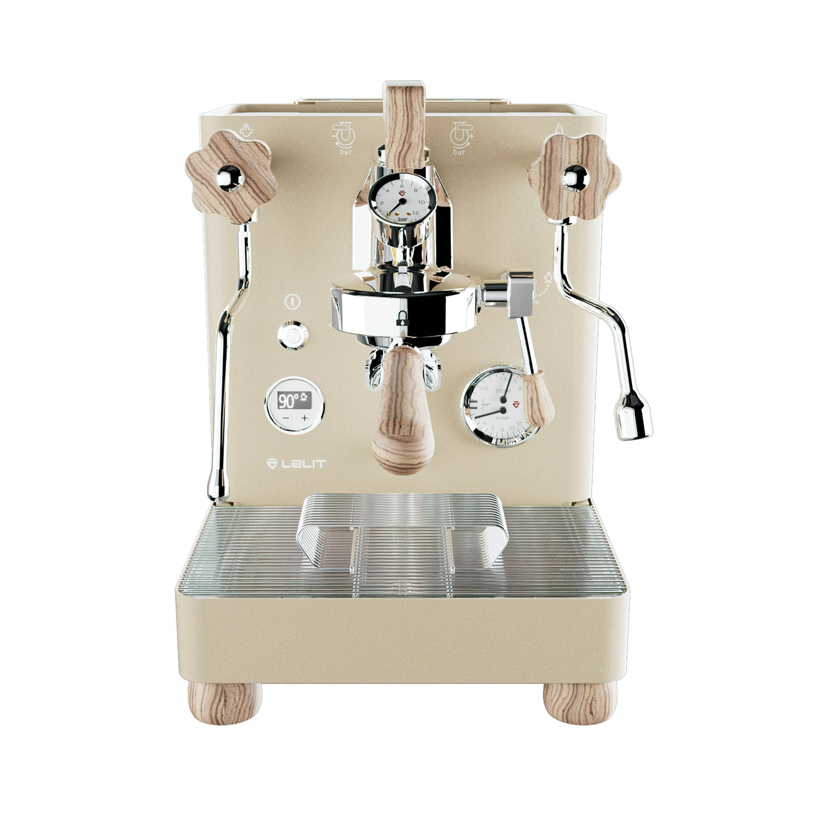 Refurbished Lelit Bianca V3 Dual Boiler Espresso Machine Gold – image 2 of 6