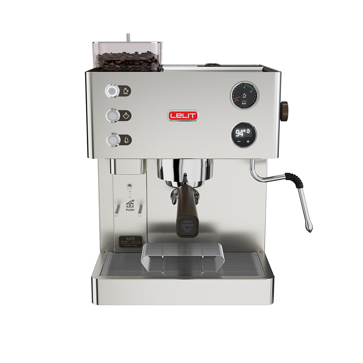 Refurbished Lelit Kate Espresso Machine with Built-In Grinder – image 2 of 10