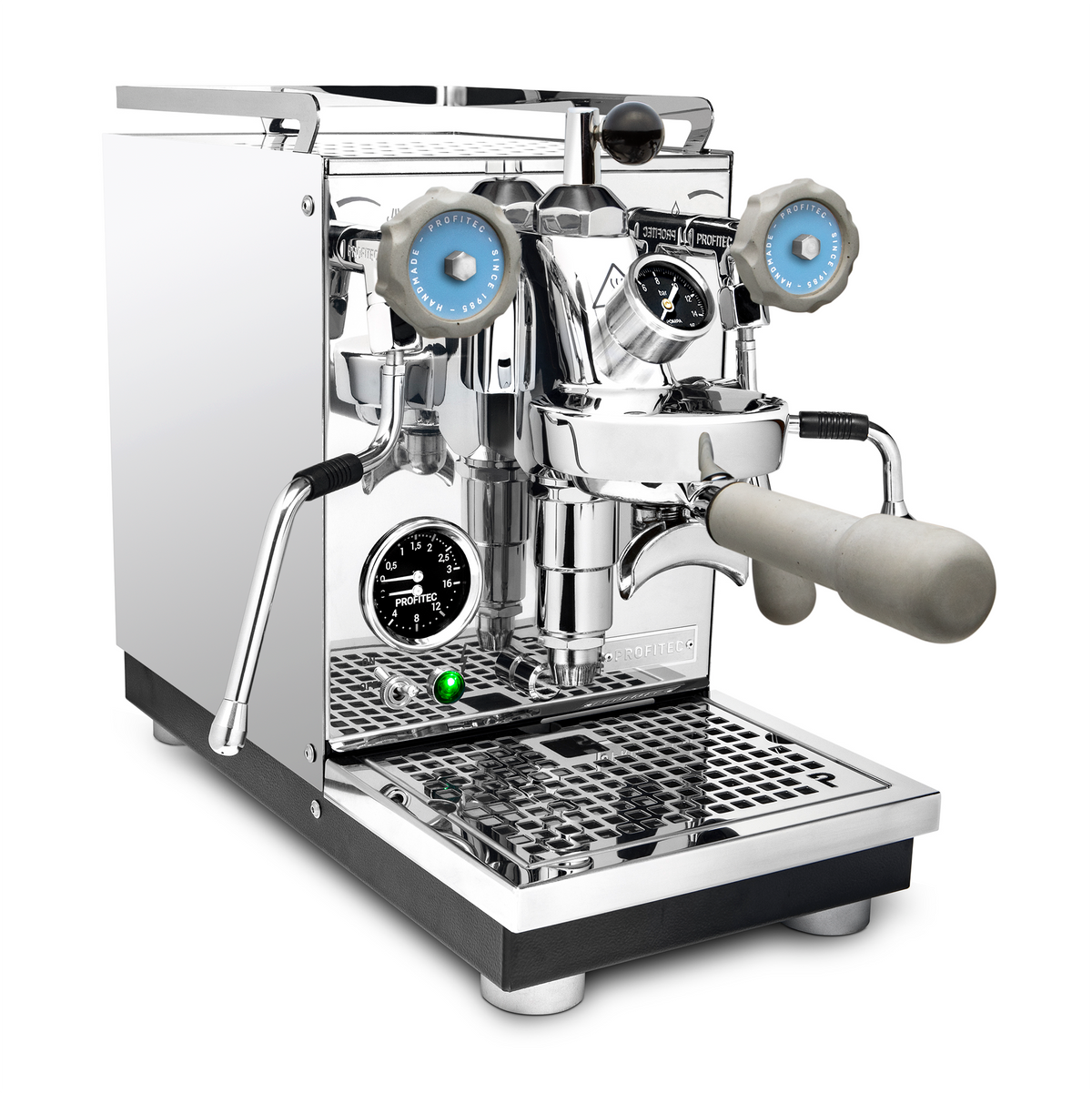 Profitec Pro 400 Espresso Machine – Stainless Steel / Concrete / Flow Control