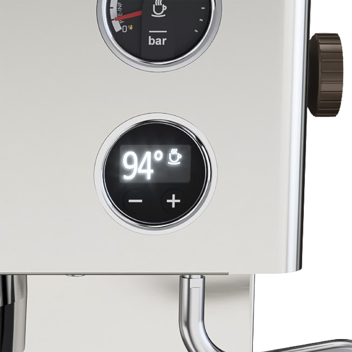 Refurbished Lelit Kate Espresso Machine with Built-In Grinder – image 7 of 10