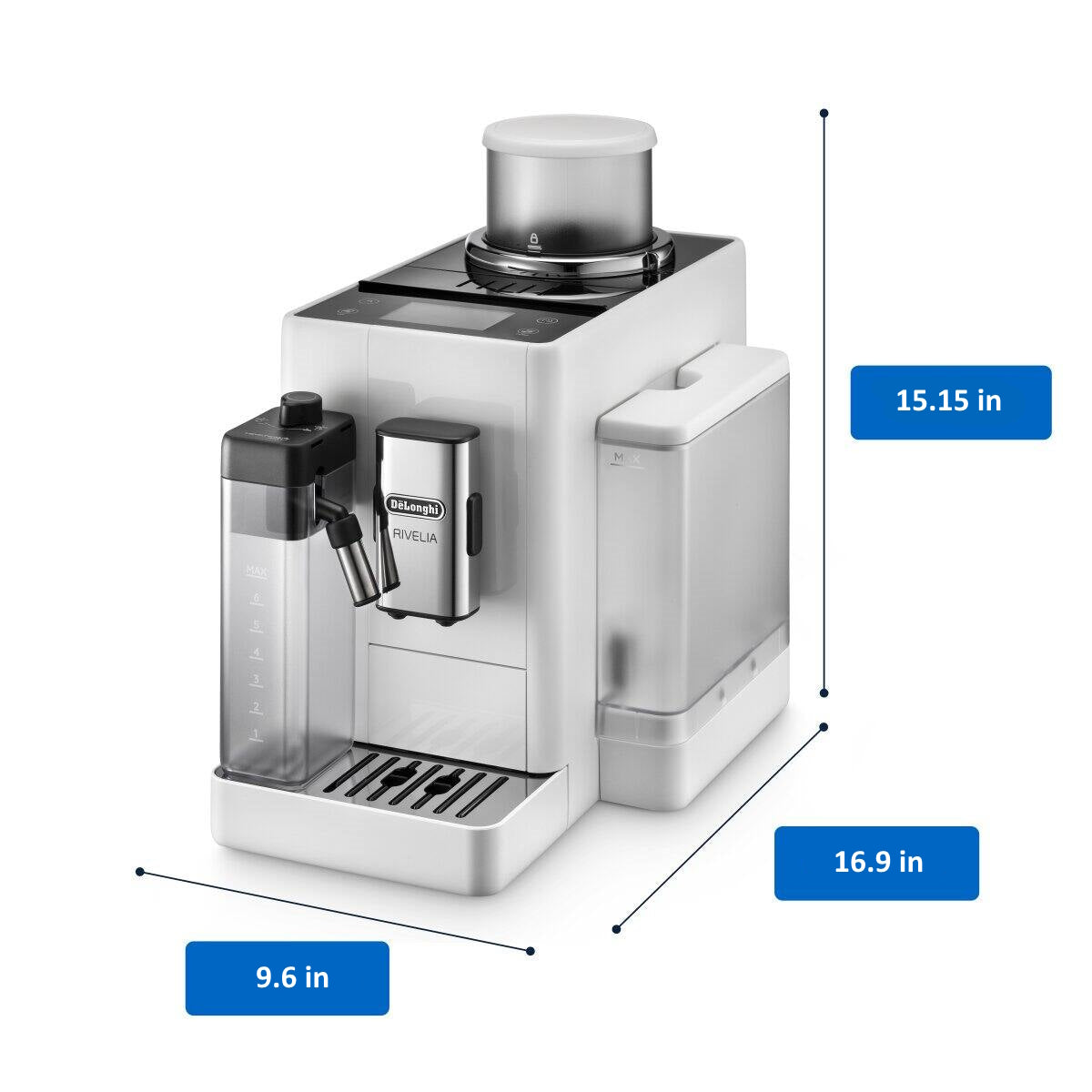 DeLonghi Rivelia Super-Automatic Espresso Machine – image 7 of 14