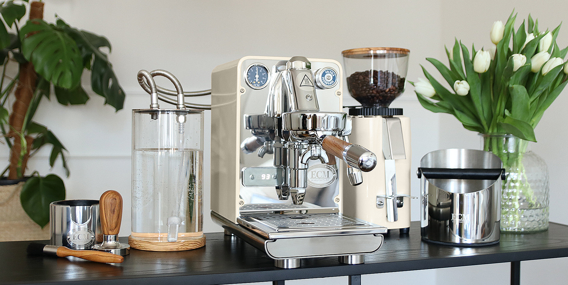 Refurbished ECM Puristika Single-Boiler Espresso Machine - Stainless Steel – image 15 of 19