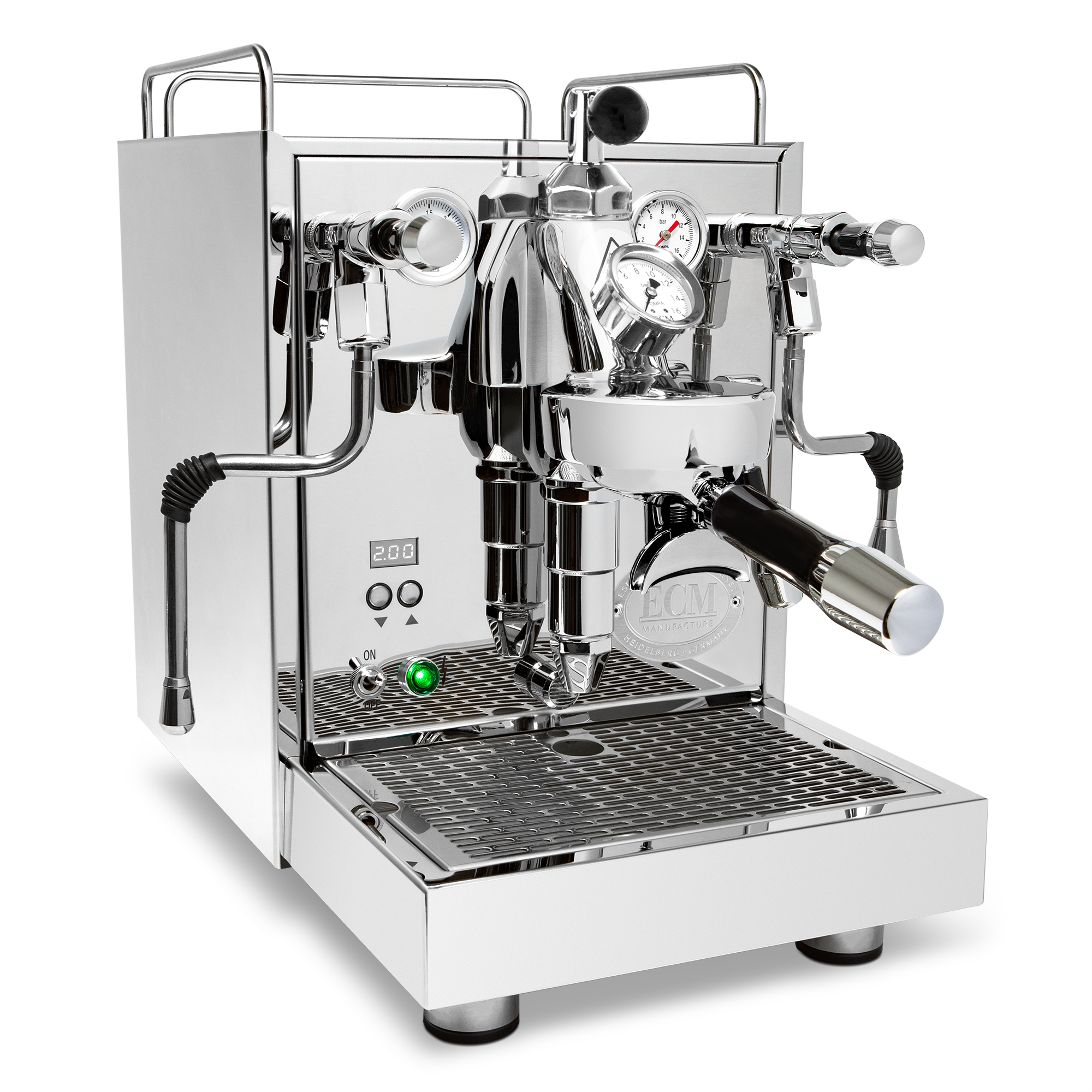 Refurbished ECM Mechanika Max Espresso Machine – Stainless Steel / Flow Control