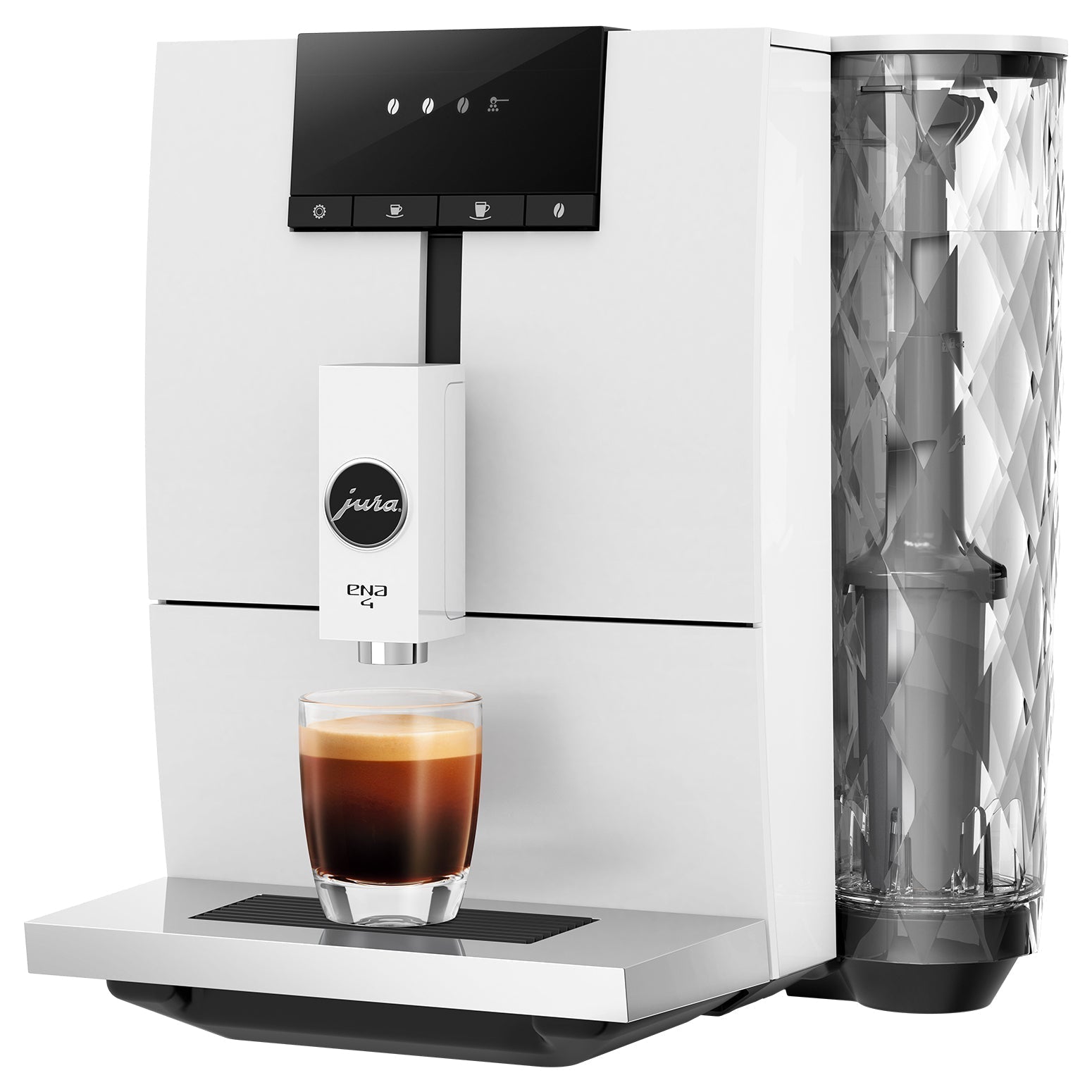JURA ENA 4 Super-Automatic Espresso Machine – Full Nordic White