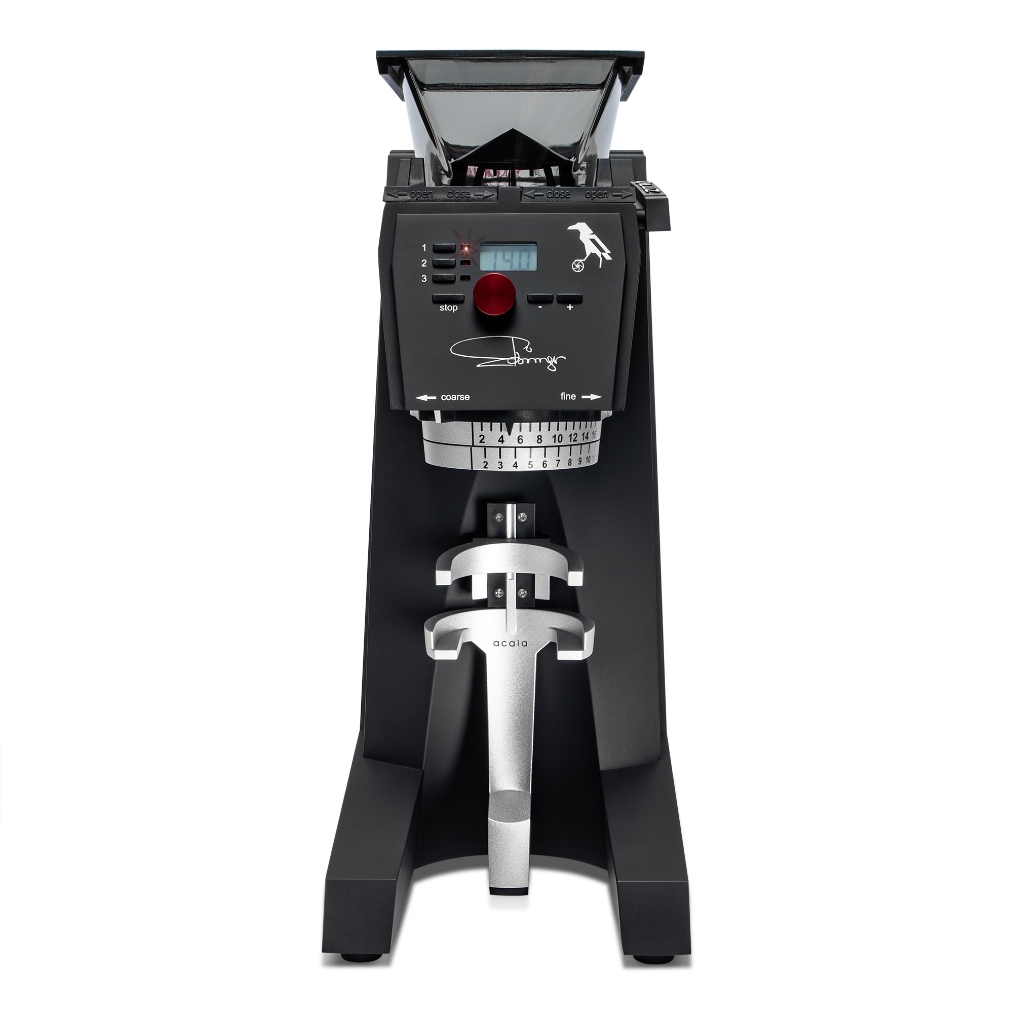 Etzinger etzMAX LM Espresso Grinder - Open Box – Black and Silver