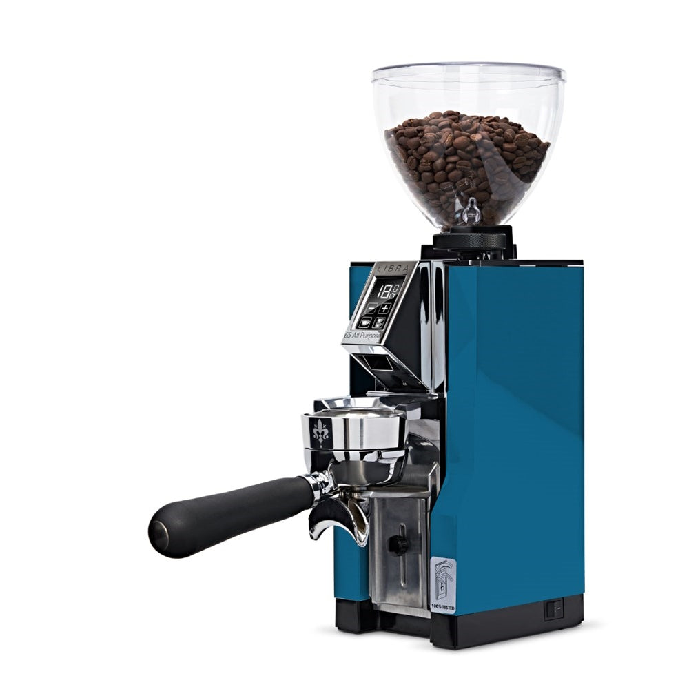 Eureka Mignon Libra AP Weight-Based Coffee Grinder – Dark Teal Blue