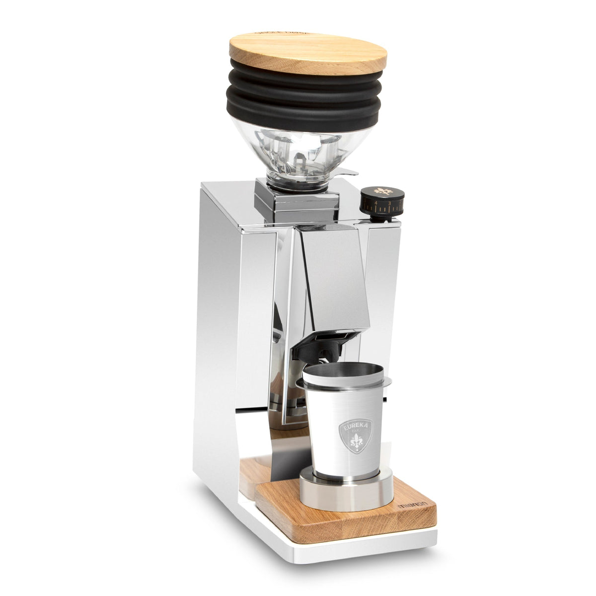 Eureka Oro Mignon Single-Dose Grinder – Chrome