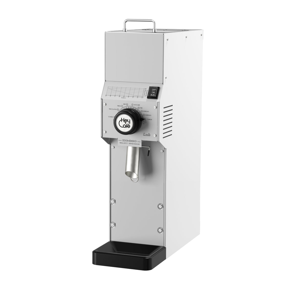 HeyCafe HC-880 Lab Grinder – White