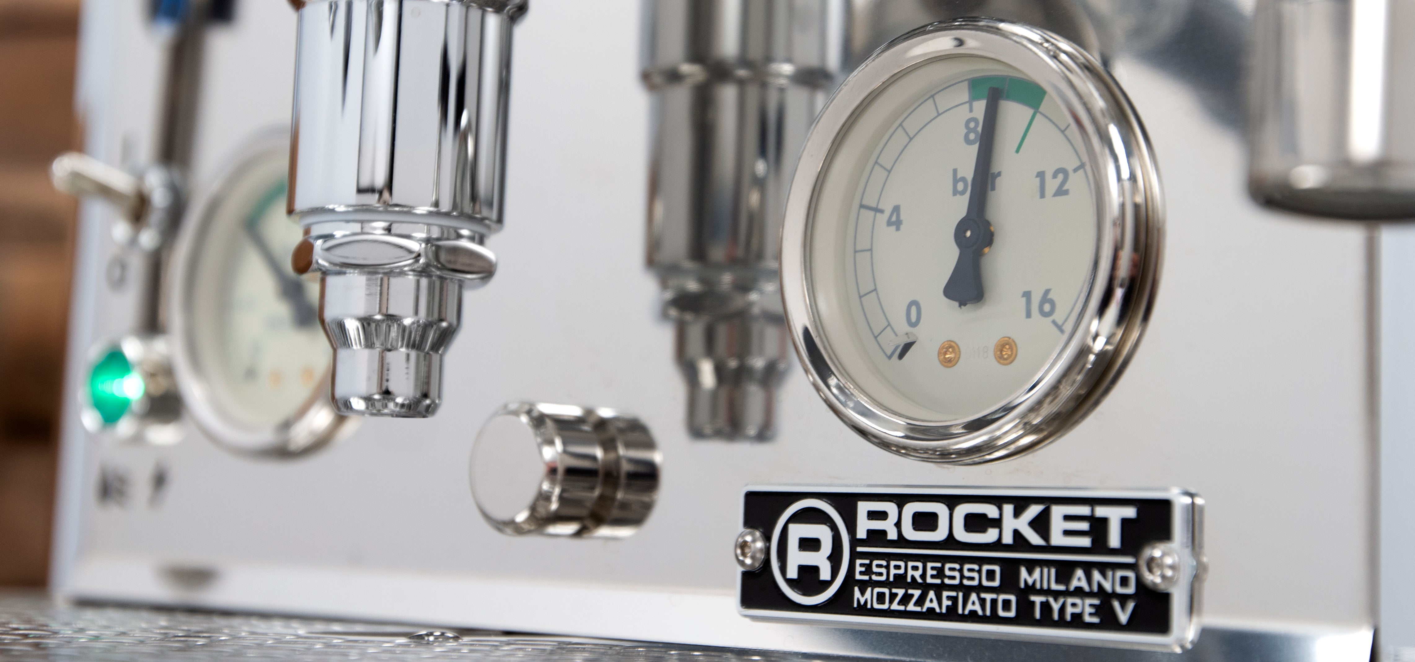 Refurbished Rocket Espresso Mozzafiato Cronometro V Espresso Machine – image 15 of 16