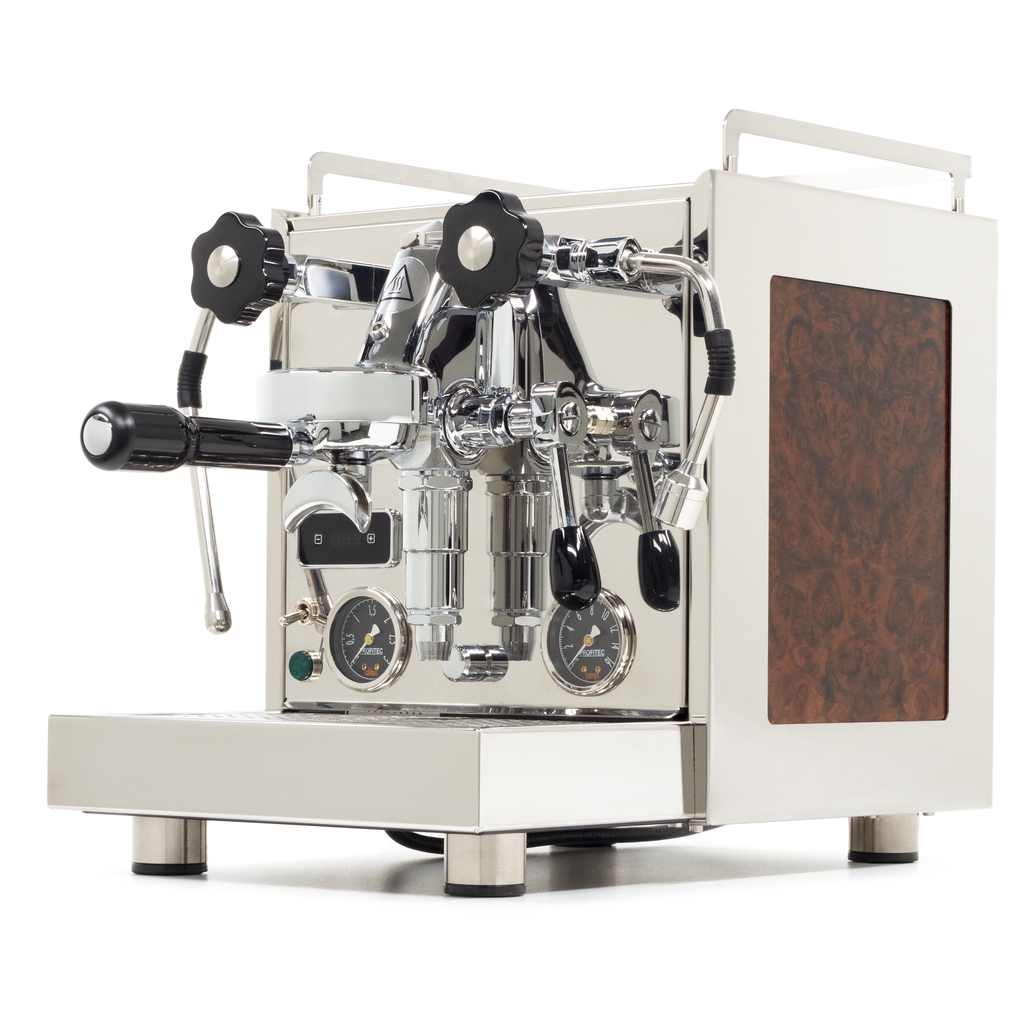 Profitec Pro 600 Espresso Machine – Walnut Burl / No Flow Control