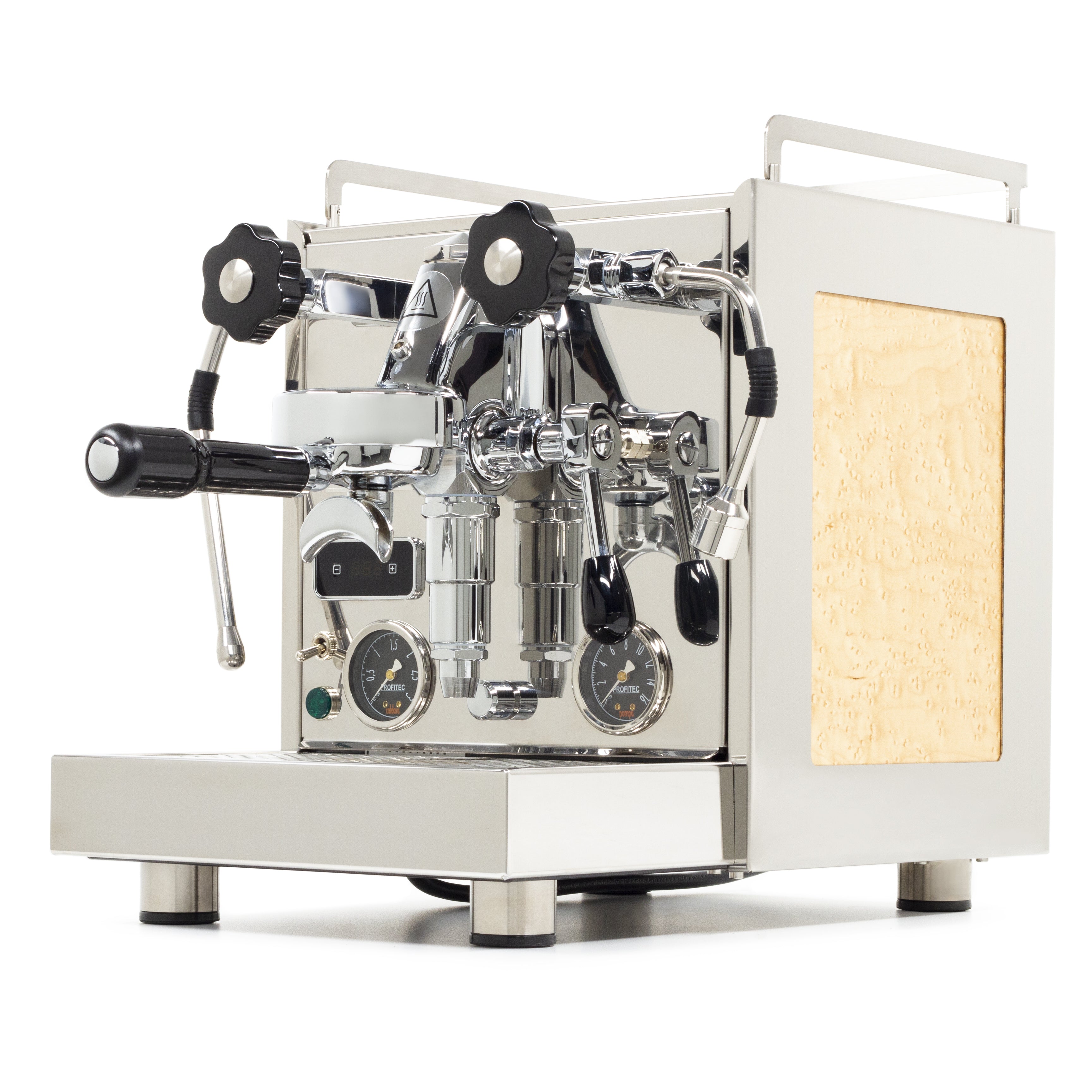 Profitec Pro 600 Espresso Machine – Maple Birdseye / No Flow Control