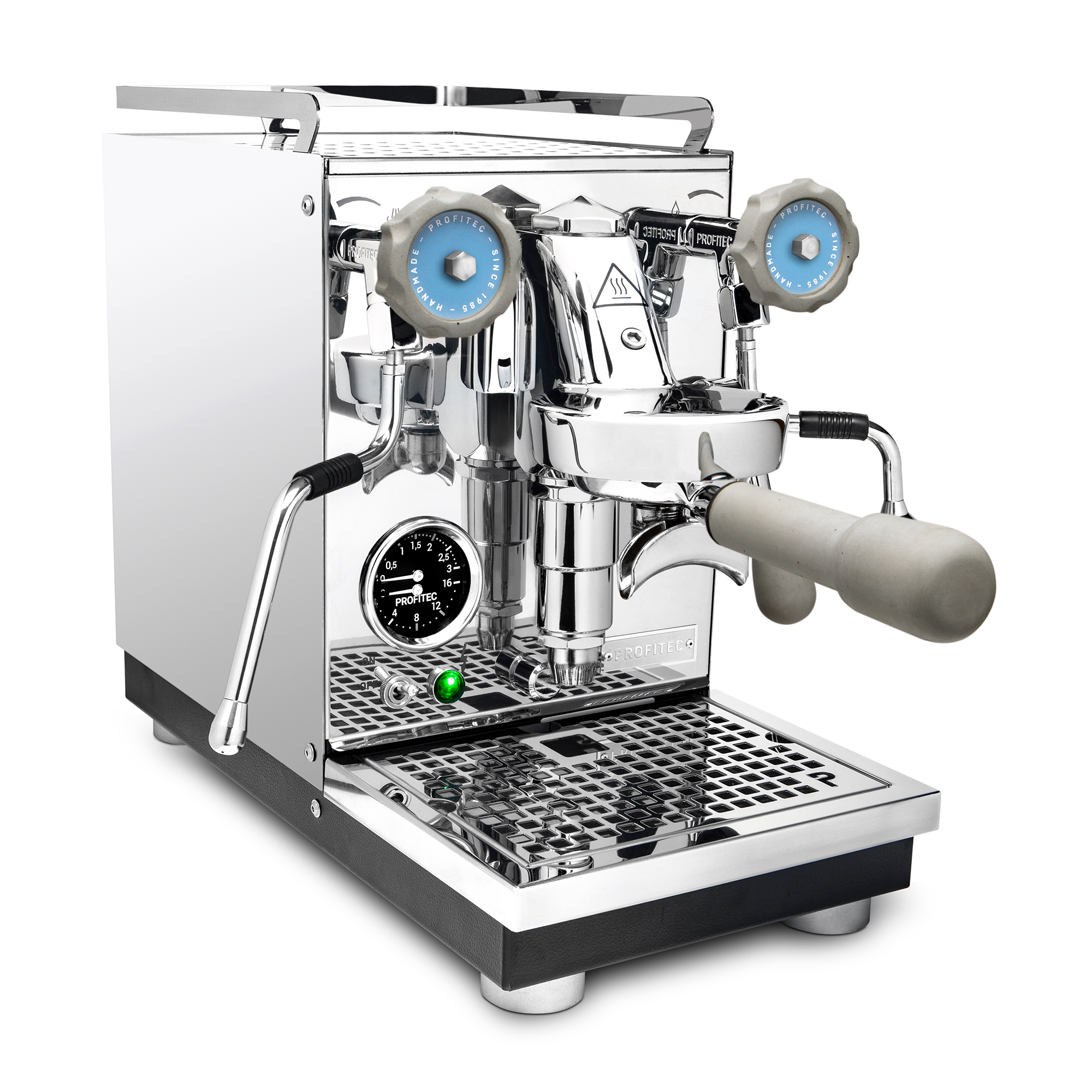 Profitec Pro 400 Espresso Machine – Stainless Steel / Concrete / No Flow Control