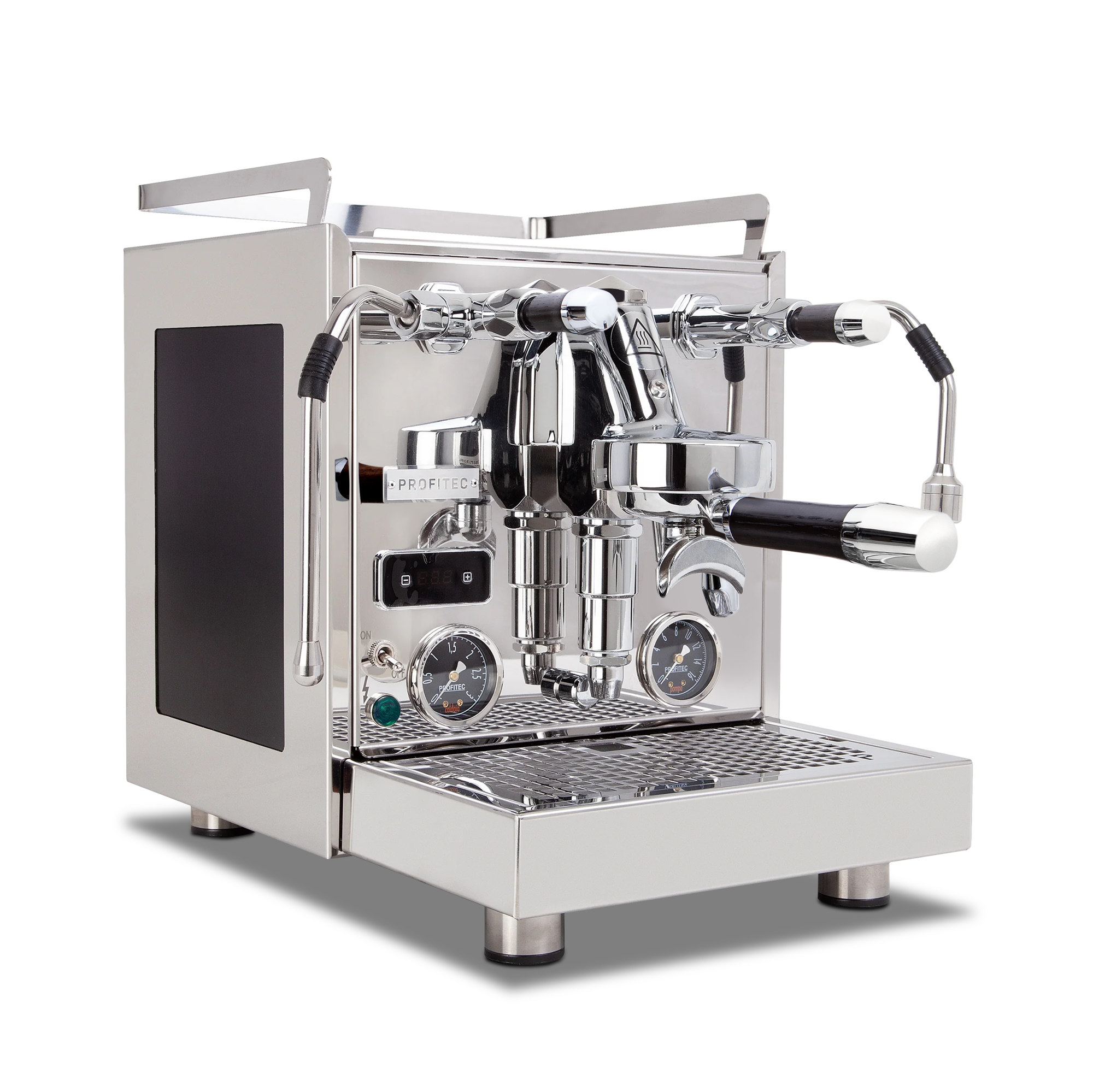 Profitec Pro 600 Dual Boiler Espresso Machine with Quick Steam Plus – Elegant Blackened Oak / No Flow Control