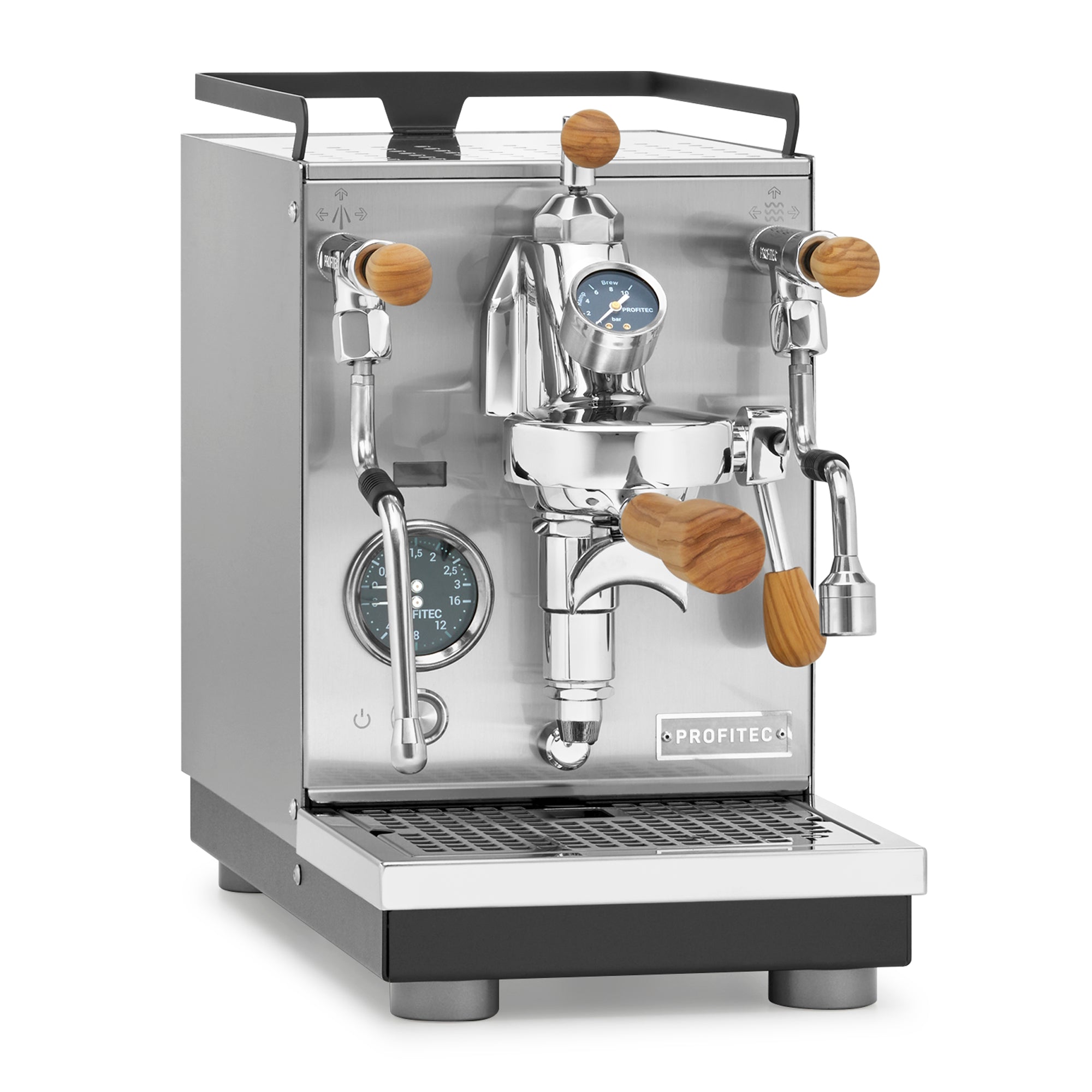Profitec JUMP Espresso Machine – Olive Wood / Flow Control
