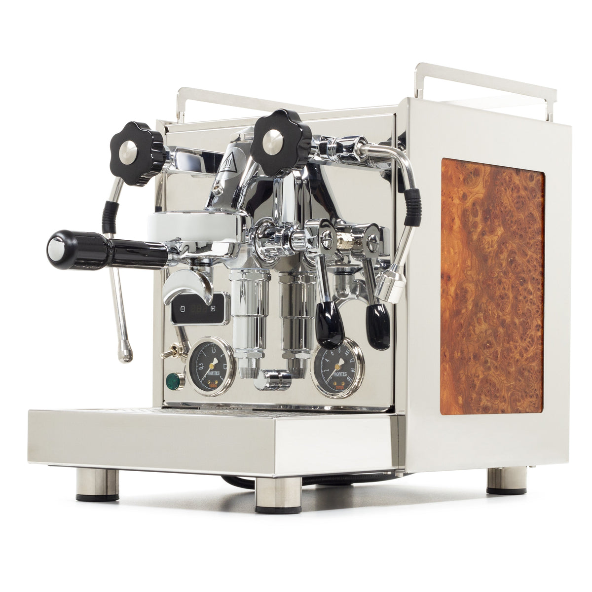 Profitec Pro 600 Espresso Machine – Elm Carpathian Burl / No Flow Control