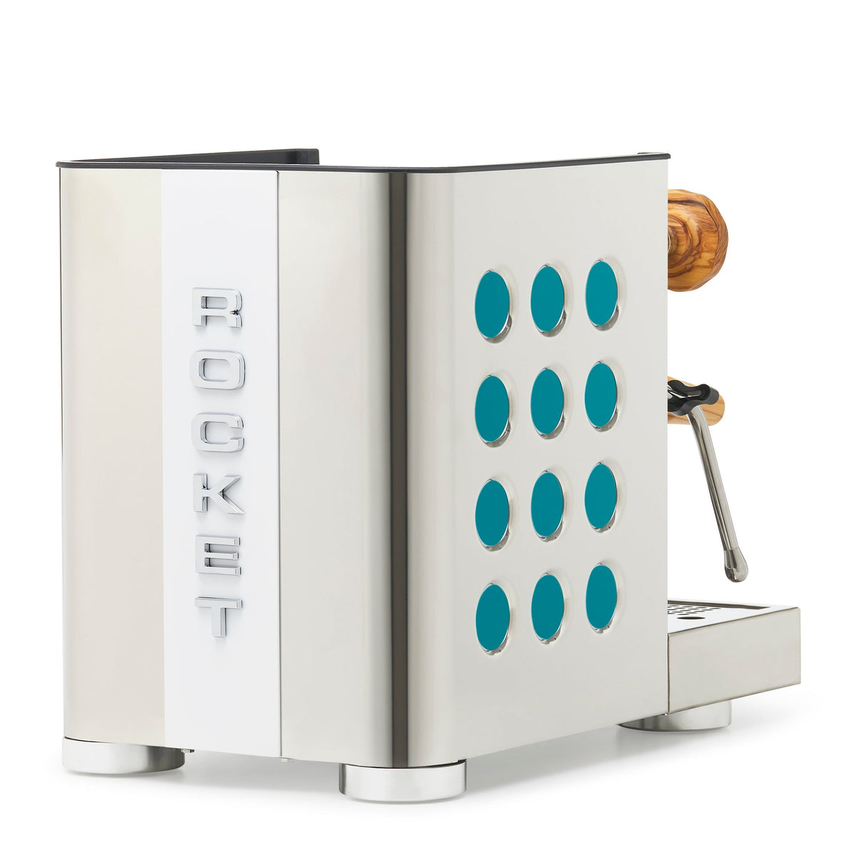 Rocket Espresso Appartamento TCA Espresso Machine - Stainless Steel with White Stripe – image 11 of 20