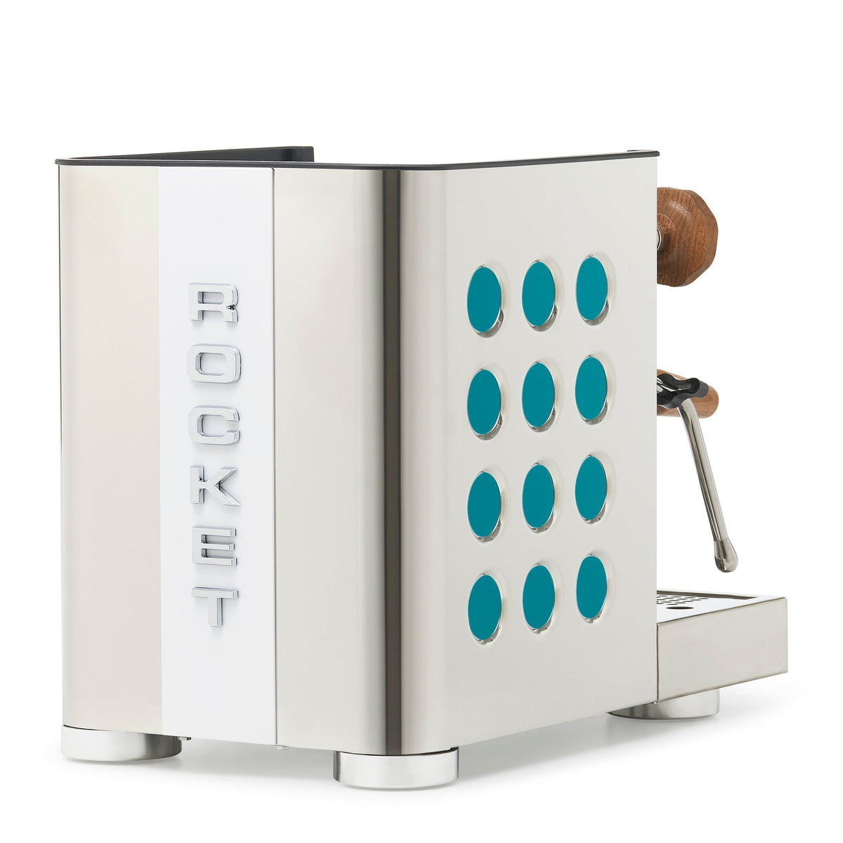 Rocket Espresso Appartamento TCA Espresso Machine - Stainless Steel with White Stripe – image 12 of 20