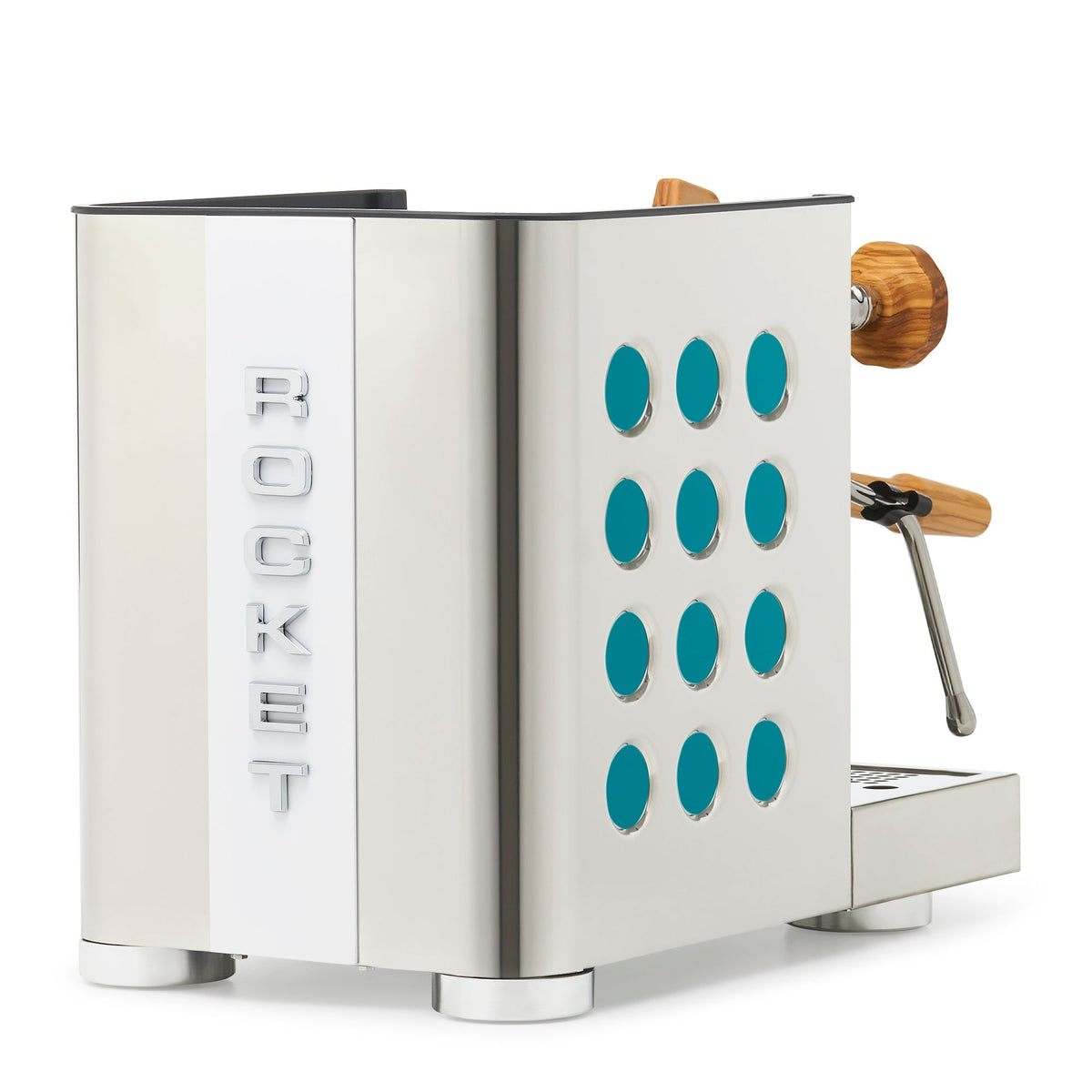 Rocket Espresso Appartamento TCA Espresso Machine - Stainless Steel with White Stripe – image 15 of 20