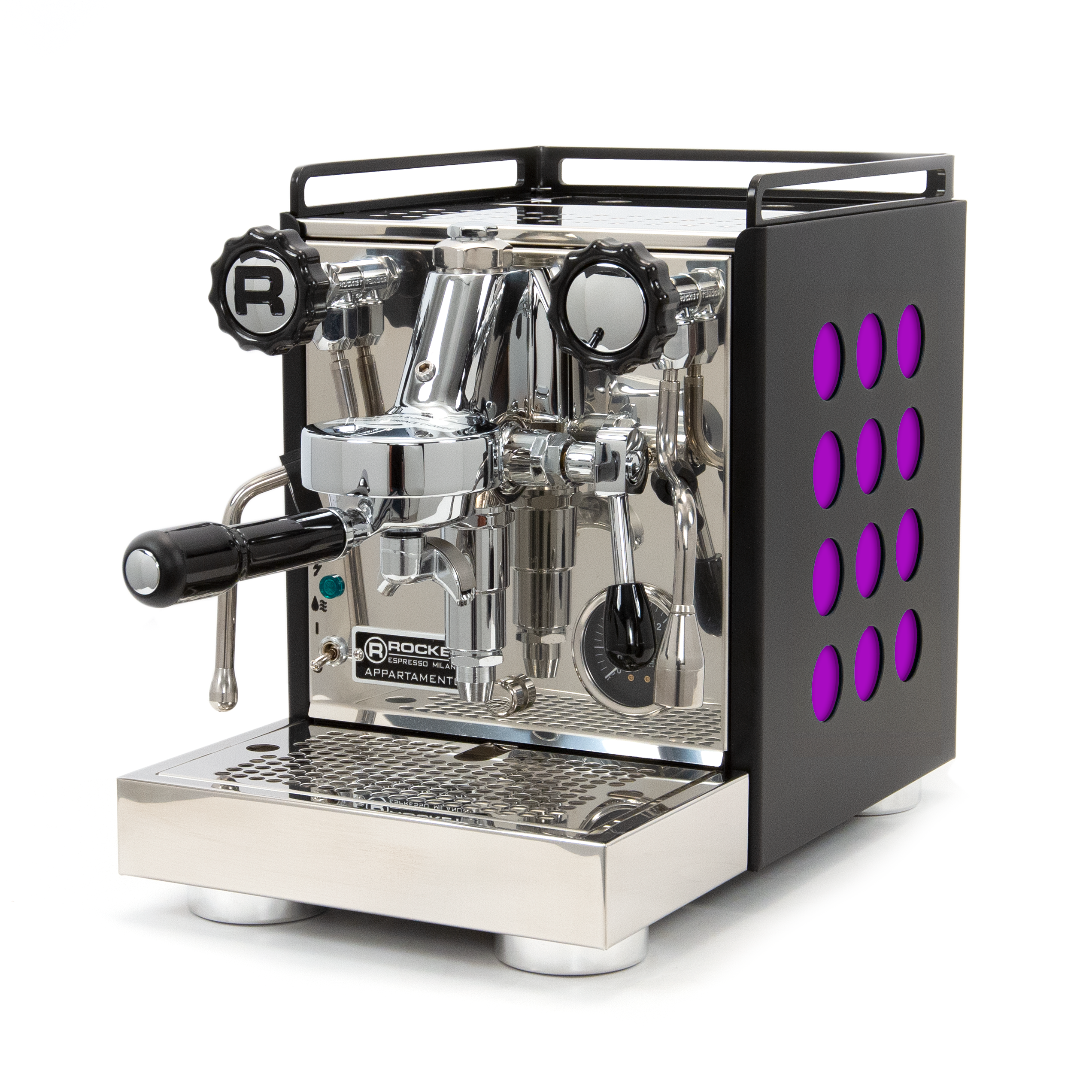 Rocket Espresso Appartamento Serie Nera Espresso Machine – Amethyst