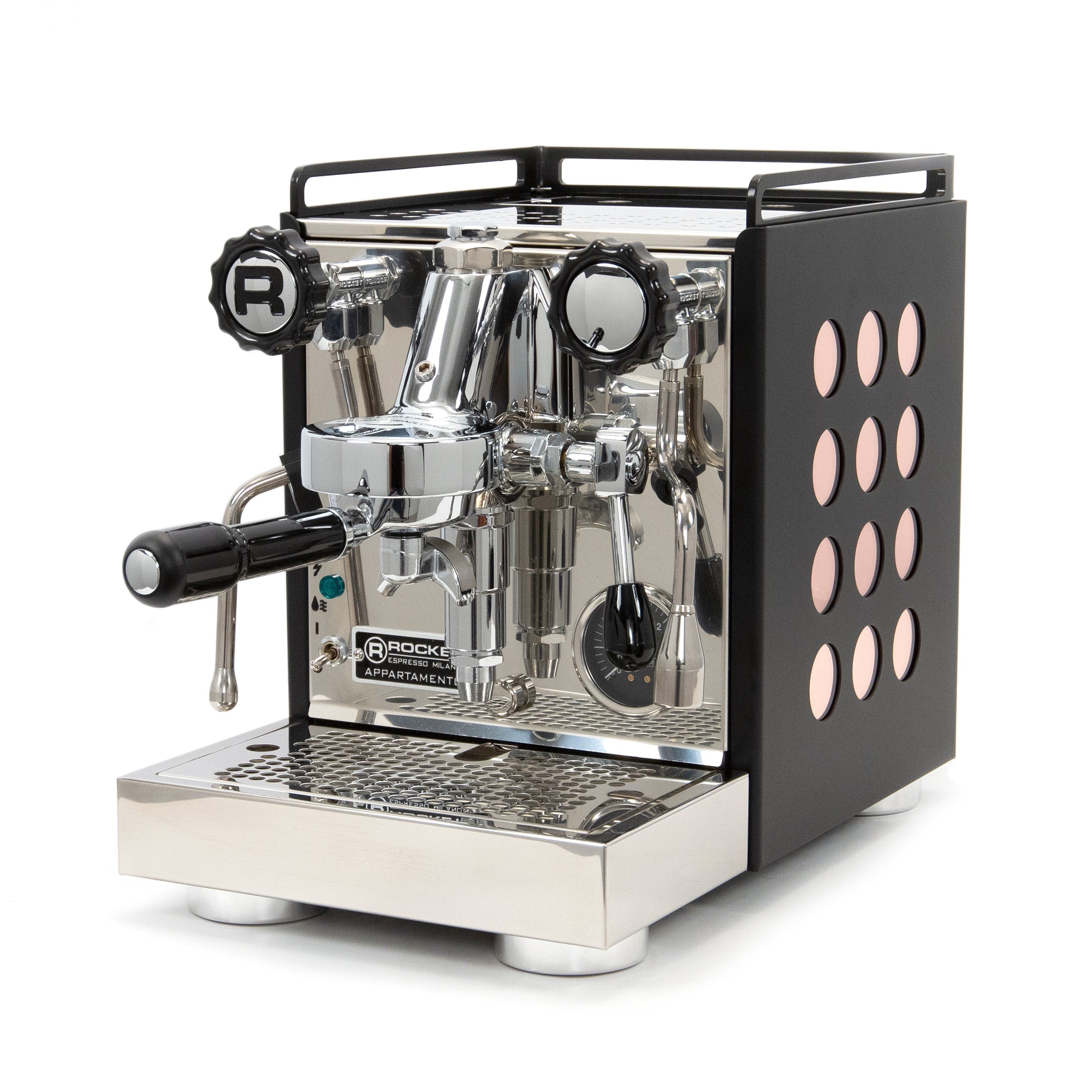 Rocket Espresso Appartamento Serie Nera Espresso Machine – Rose Gold