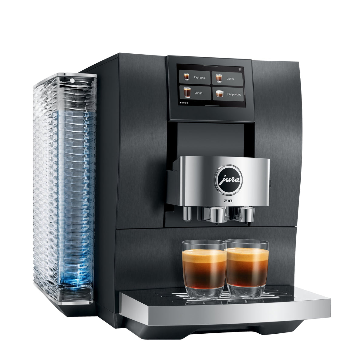 JURA Z10 Super-Automatic Espresso Machine – Aluminum Black